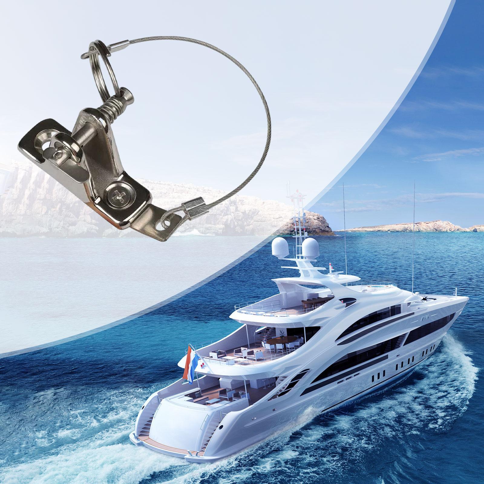 Bimini Top Deck Hinge Replacement Portable Compact Yacht 316 Stainless Steel
