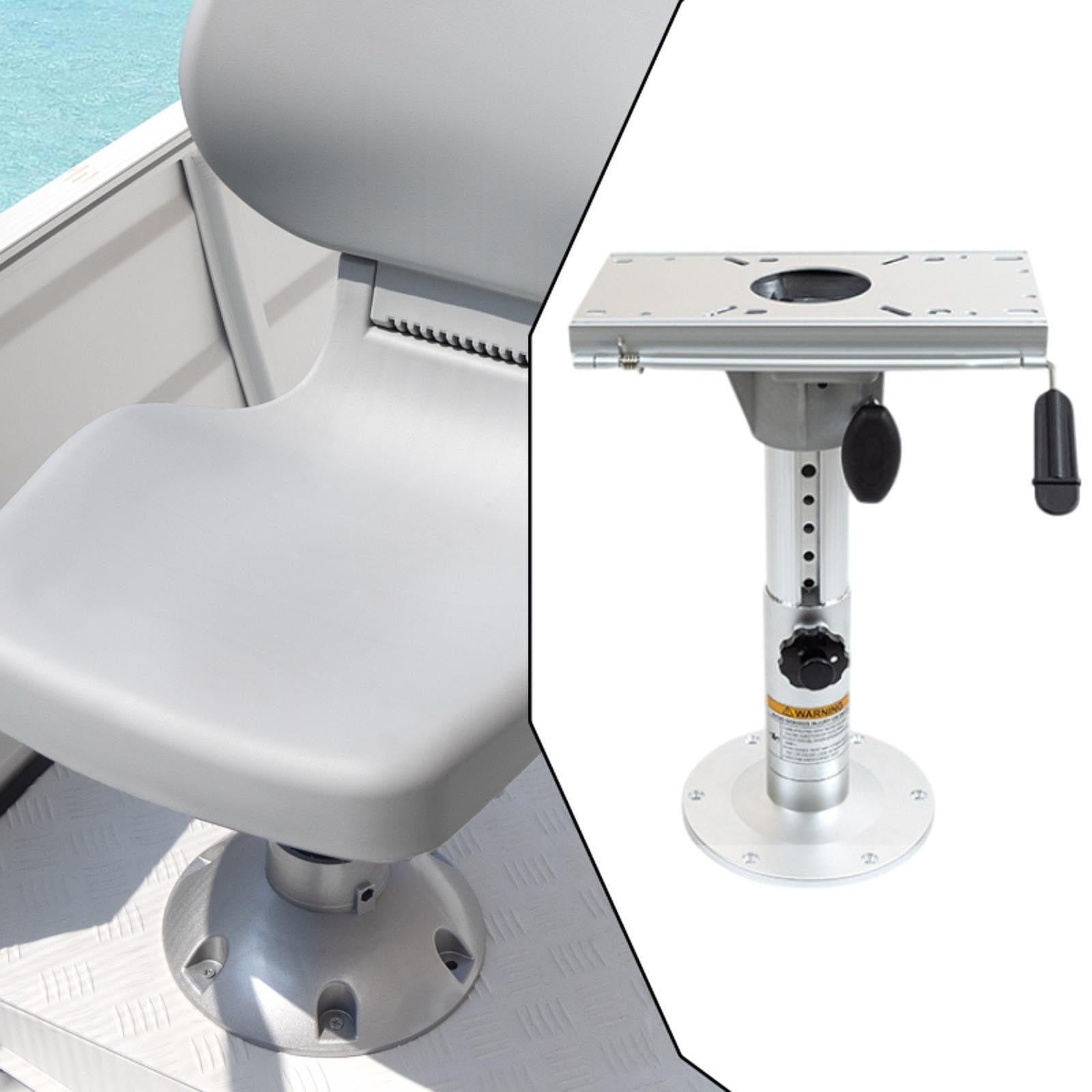 Boat Seat Pedestal Adjustable for Most Boat Seat Mount Lifting Seat Pedestal