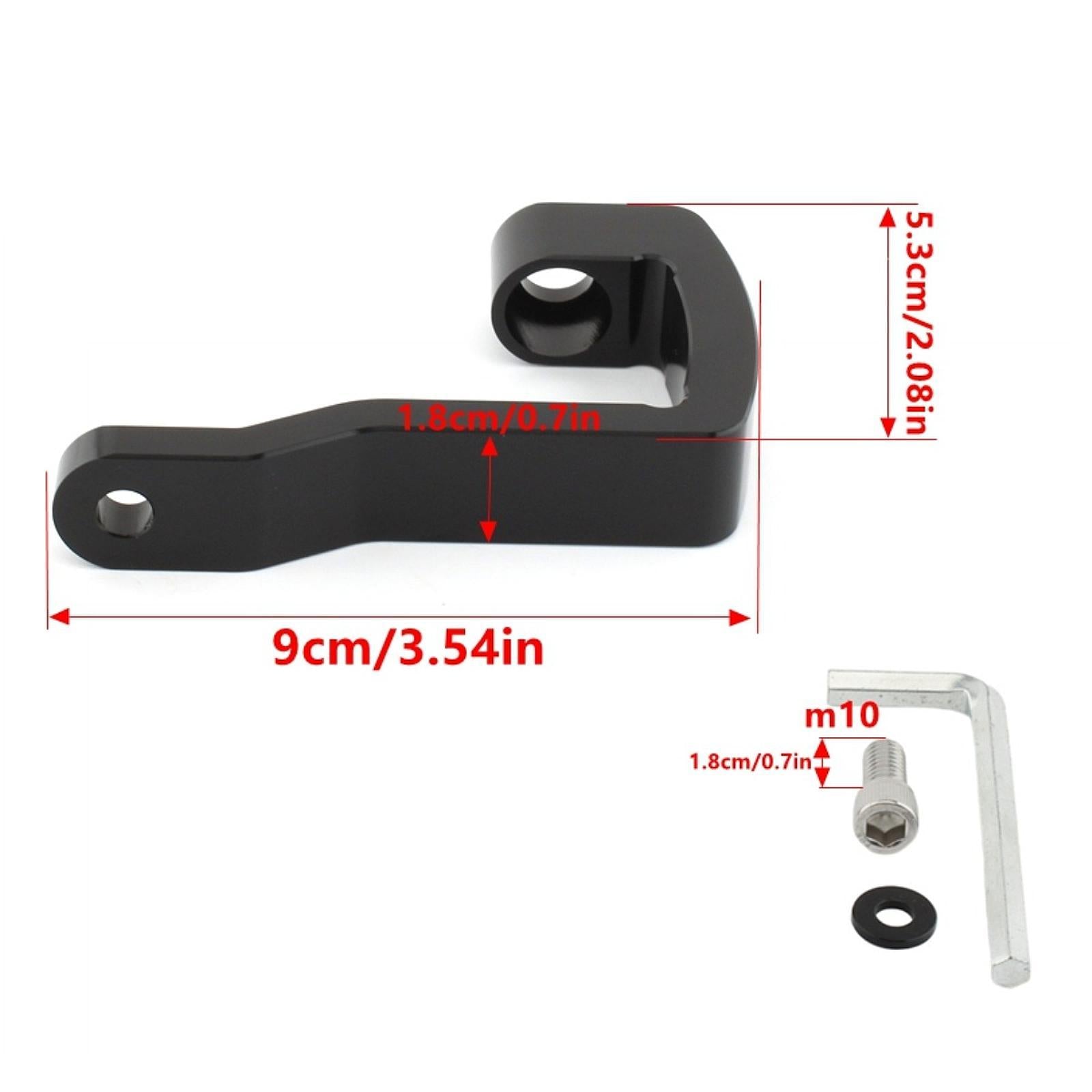 Headlight Bracket Mount for Harley 883 1200 XL48 2004 to 2020 black