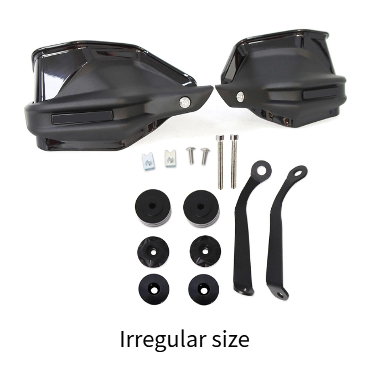 Motorcycle Handlebar Windshield Motorcycle Hand Protector for Motorbike Black