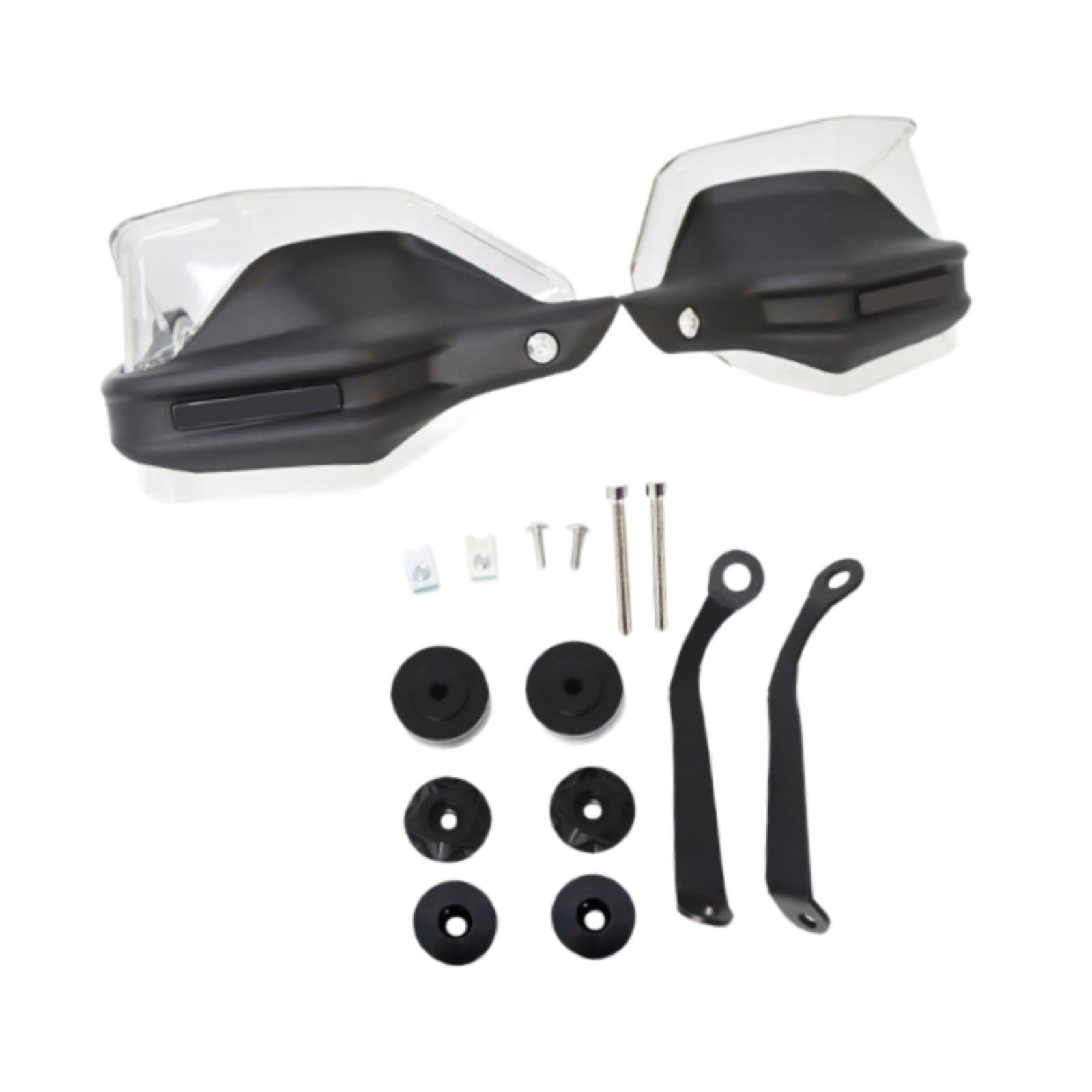 Motorcycle Handlebar Windshield Motorcycle Hand Protector for Motorbike Clear