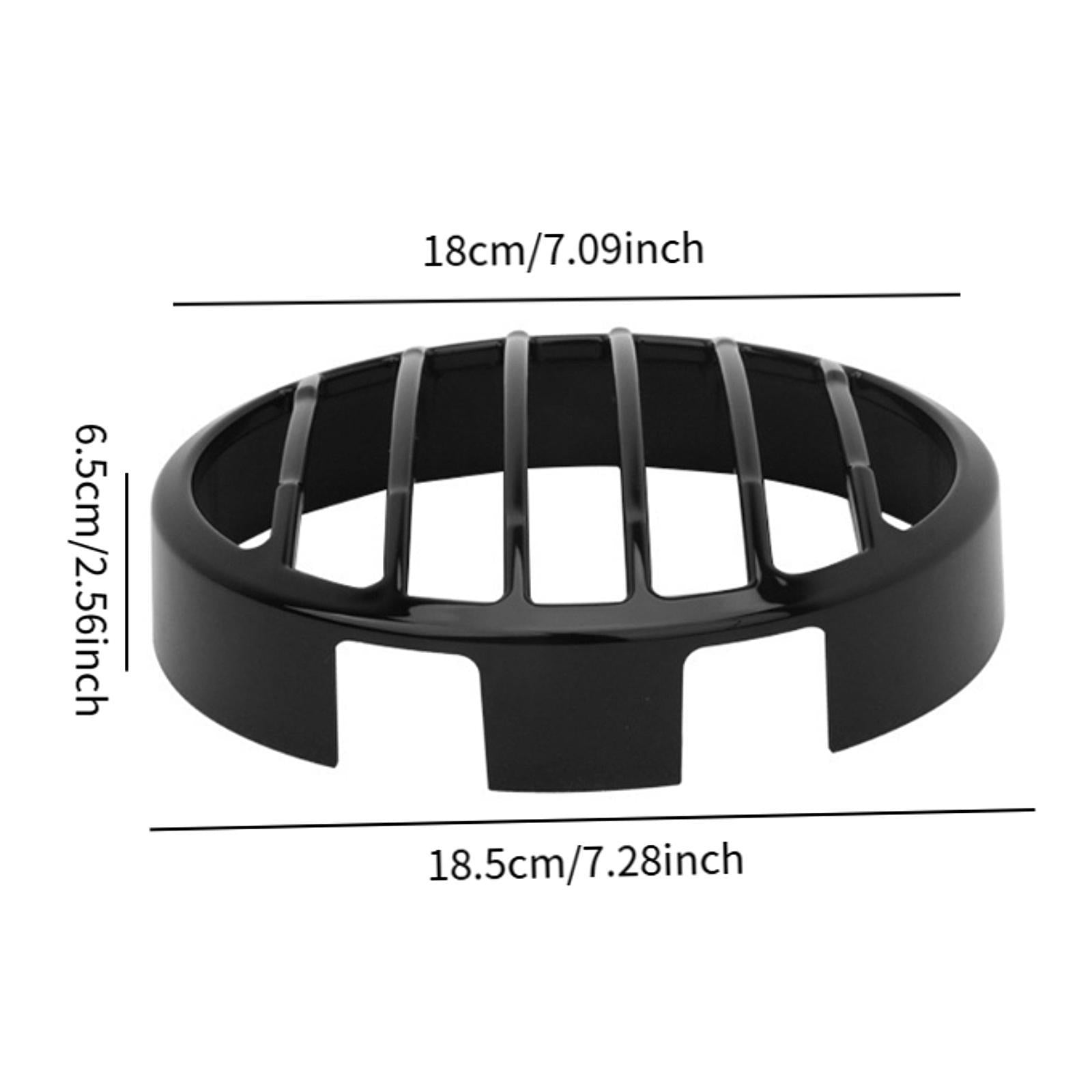 Motorcycle Headlight Grill Cover Sturdy Front Head Lamp Cover for Rebel