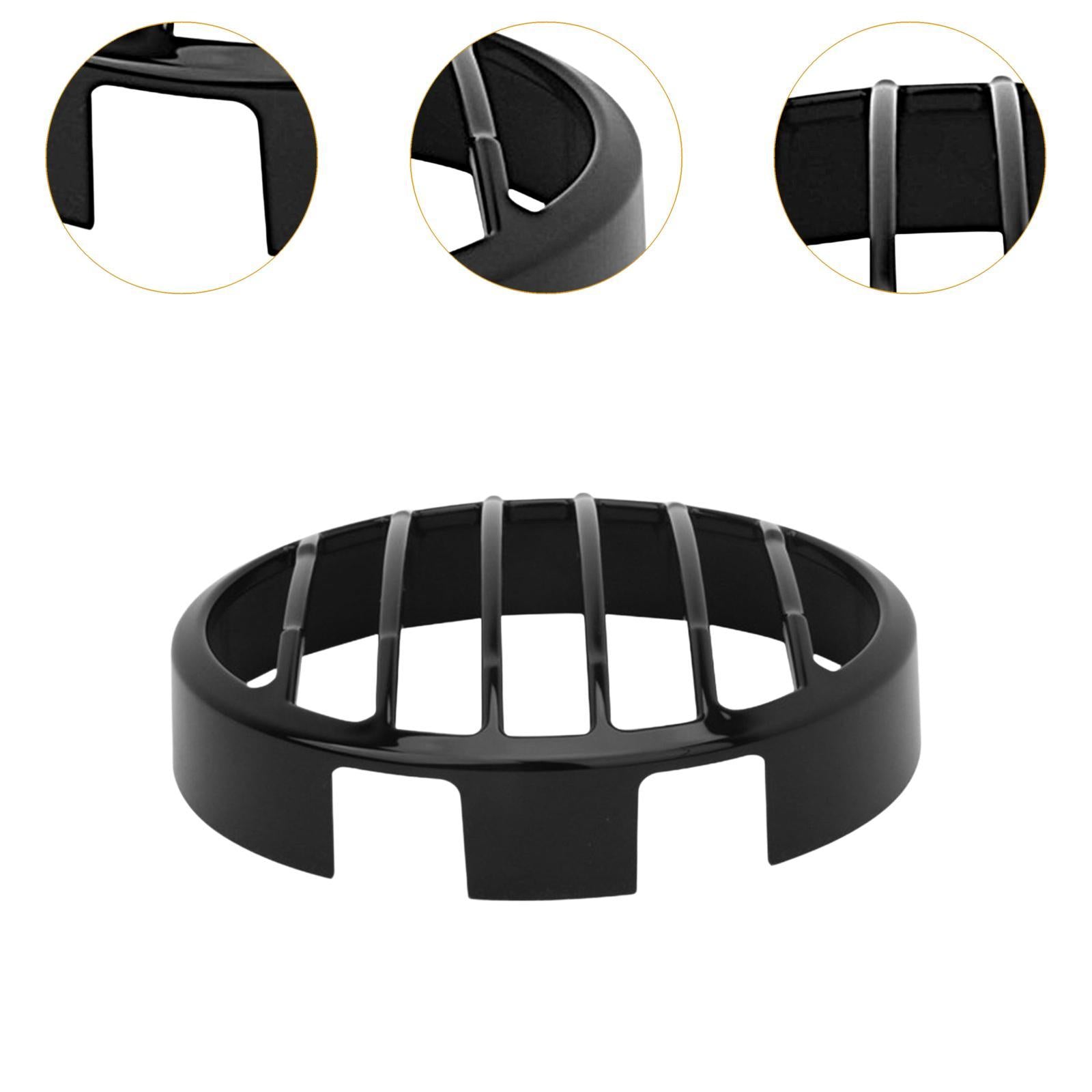 Motorcycle Headlight Grill Cover Sturdy Front Head Lamp Cover for Rebel