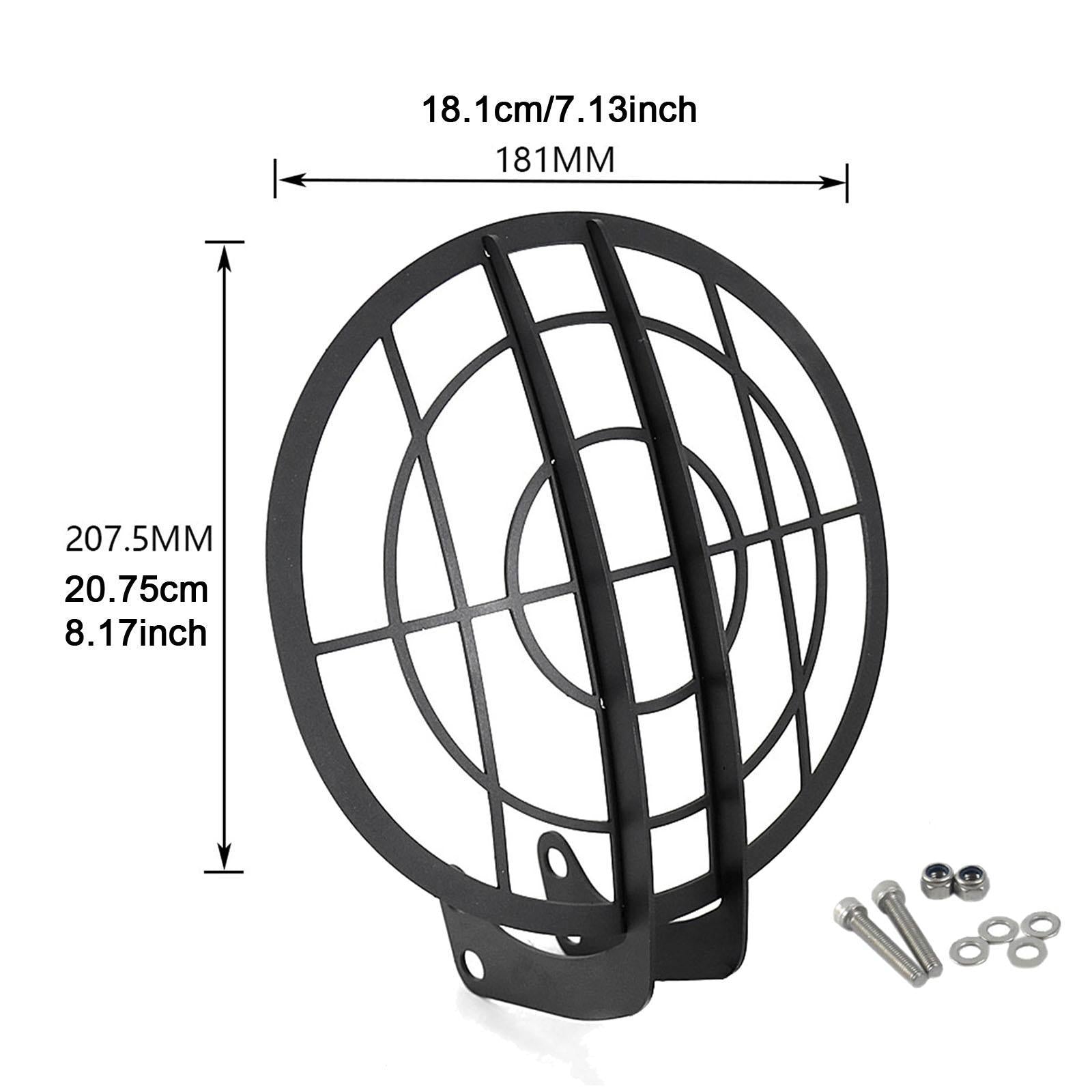 Motorcycle Headlight Grill Cover Sturdy Mask for BMW R Nine T 2013-2020