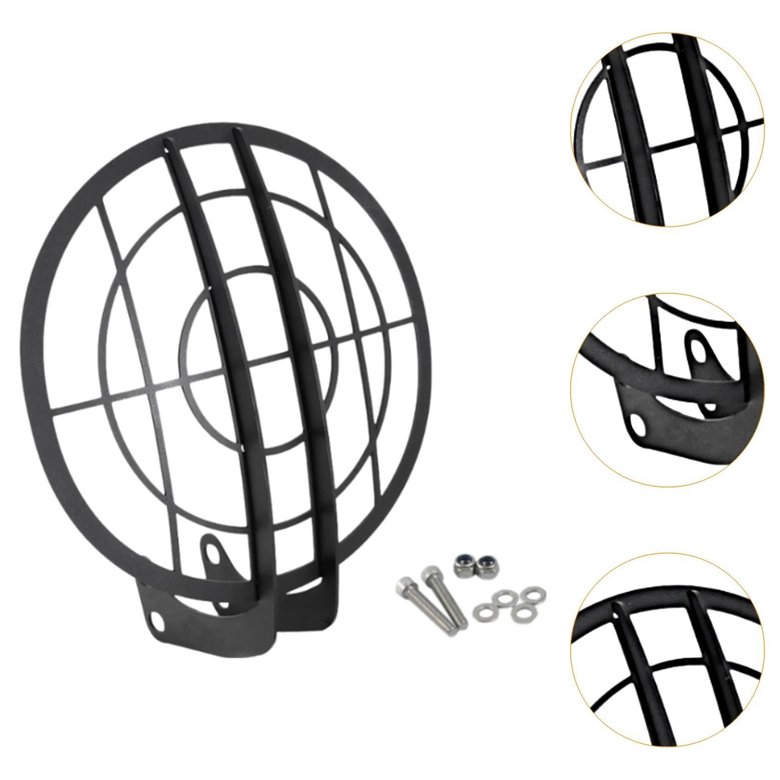 Motorcycle Headlight Grill Cover Sturdy Mask for BMW R Nine T 2013-2020