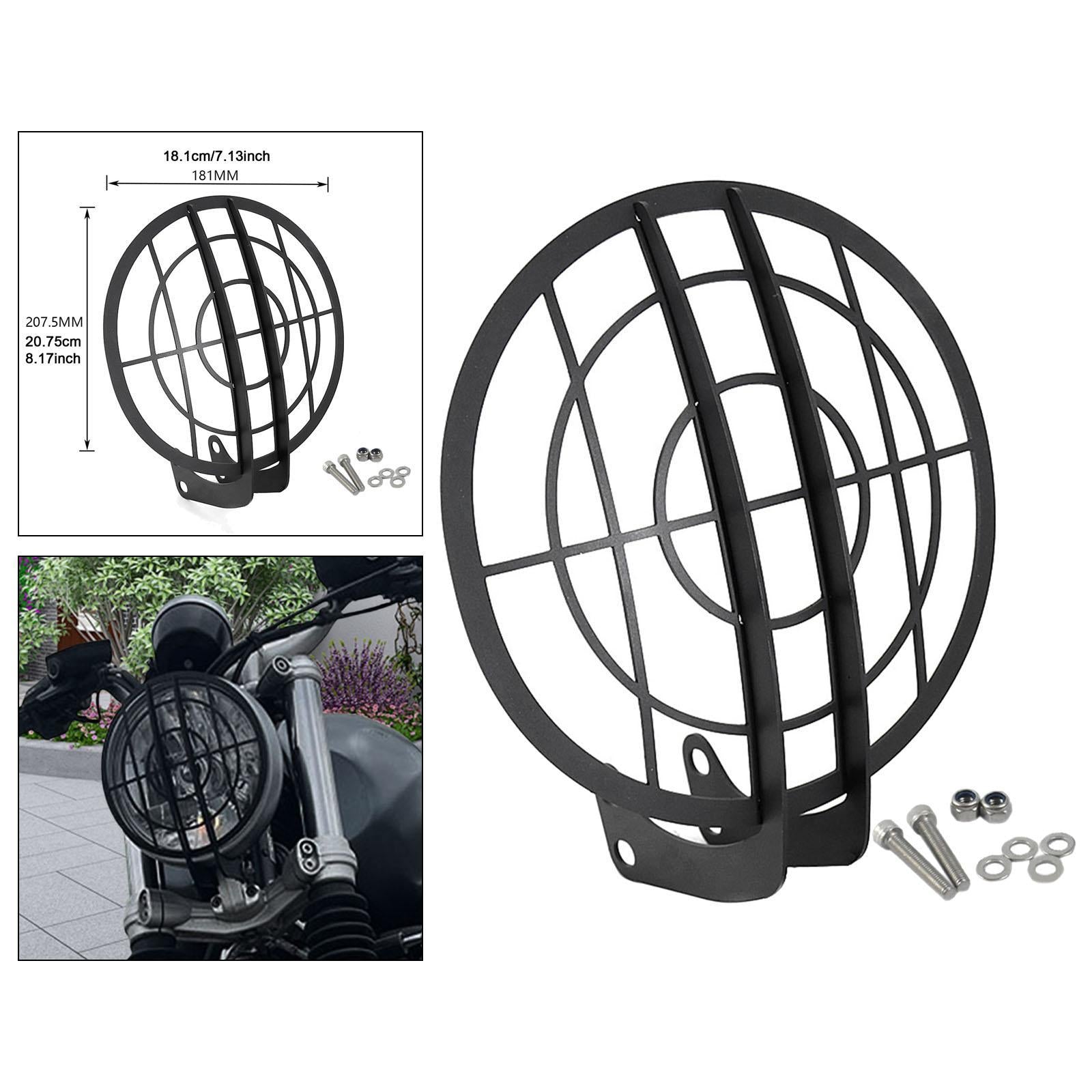Motorcycle Headlight Grill Cover Sturdy Mask for BMW R Nine T 2013-2020