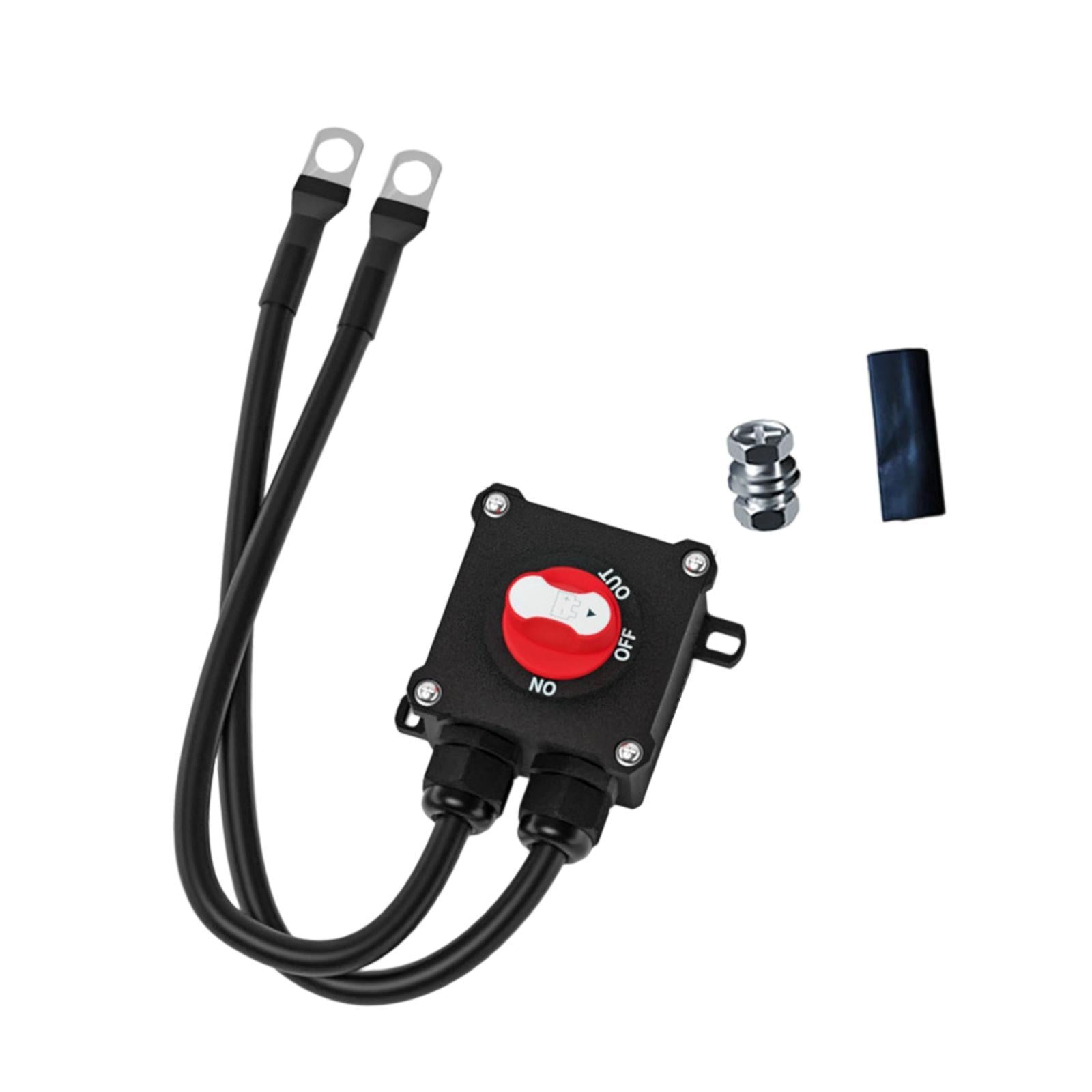 Motorcyle Disconnect Switch Replace Parts Easy to Install Inline Wire Switch for 600cc motorbike