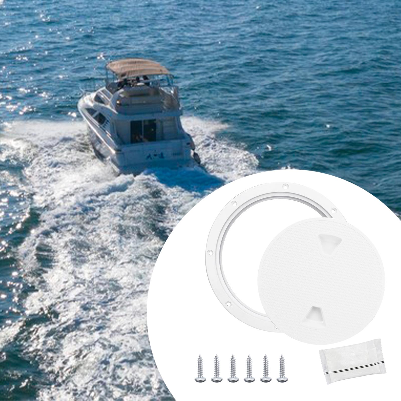 Boat Hatch Round Detachable Cover Convenient Assemble Accessories Deck Hatch 6 inch