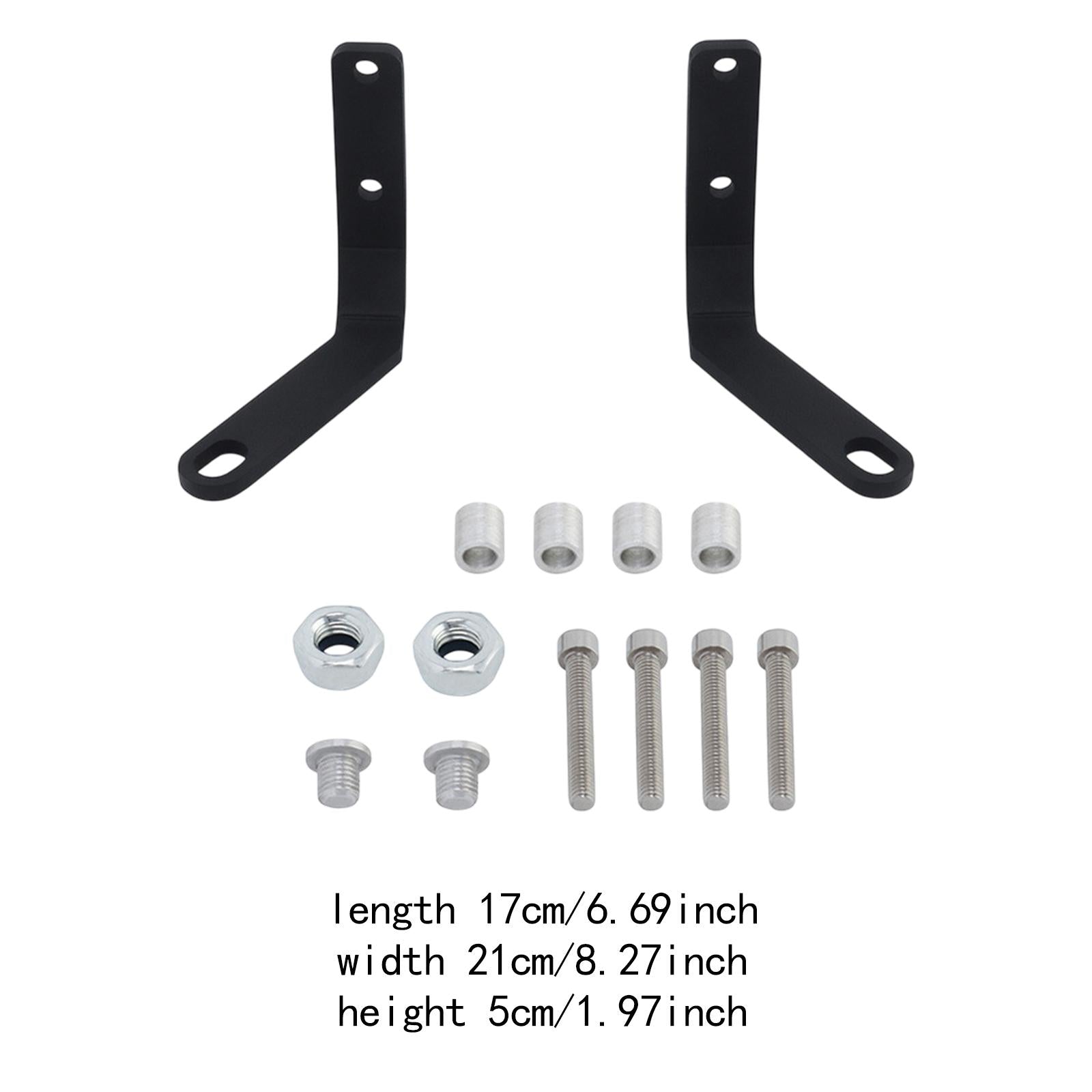 Handlebar Rear View Side Mirror Flipped Bracket Replace Parts for Honda
