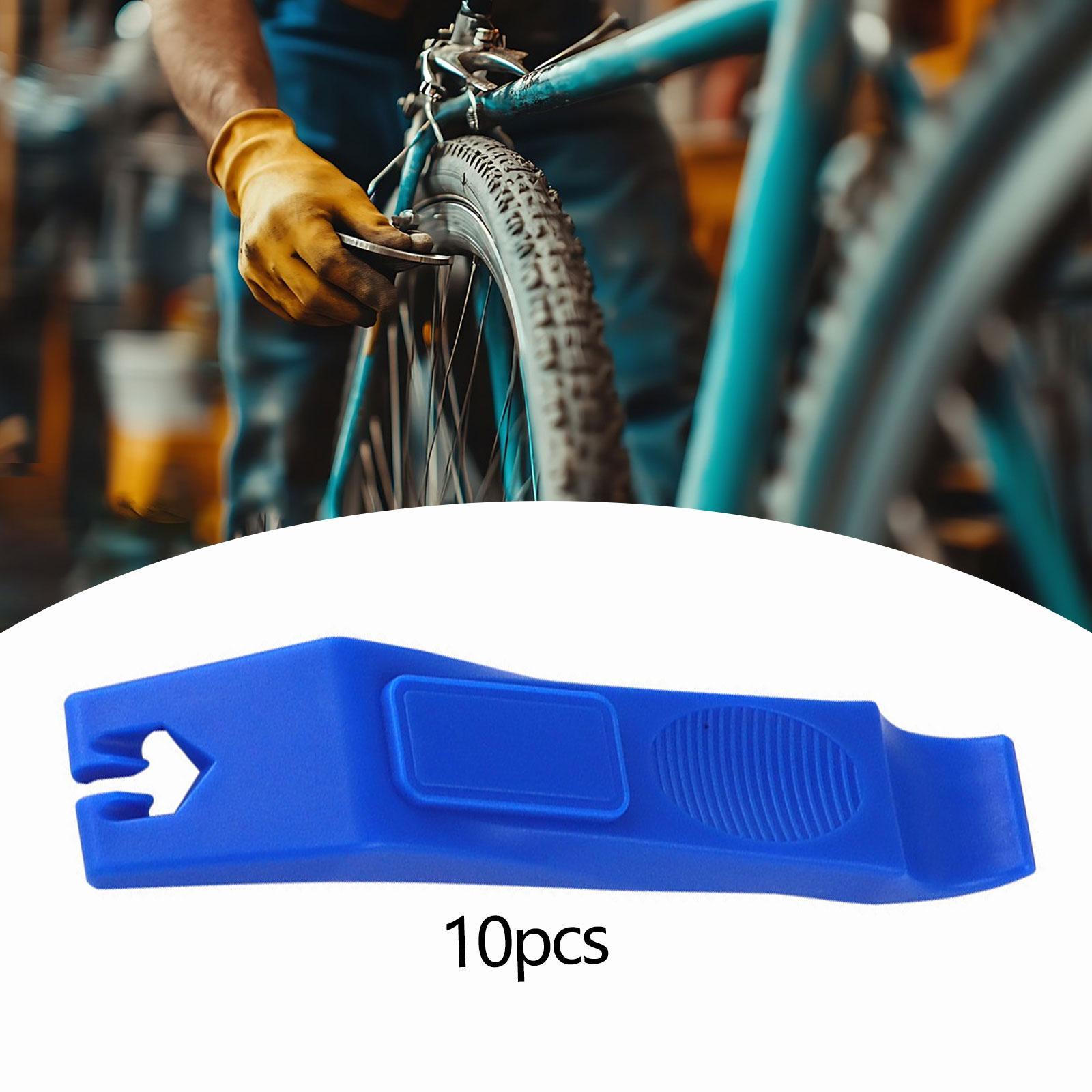 10x Bike Tire Levers Parts Bike Tire Removal Tool for Outdoor Road Bike Blue