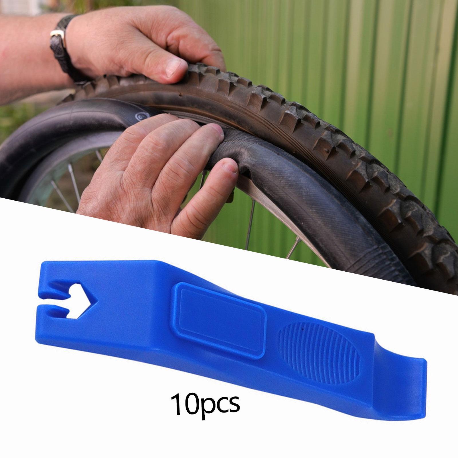 10x Bike Tire Levers Parts Bike Tire Removal Tool for Outdoor Road Bike Blue