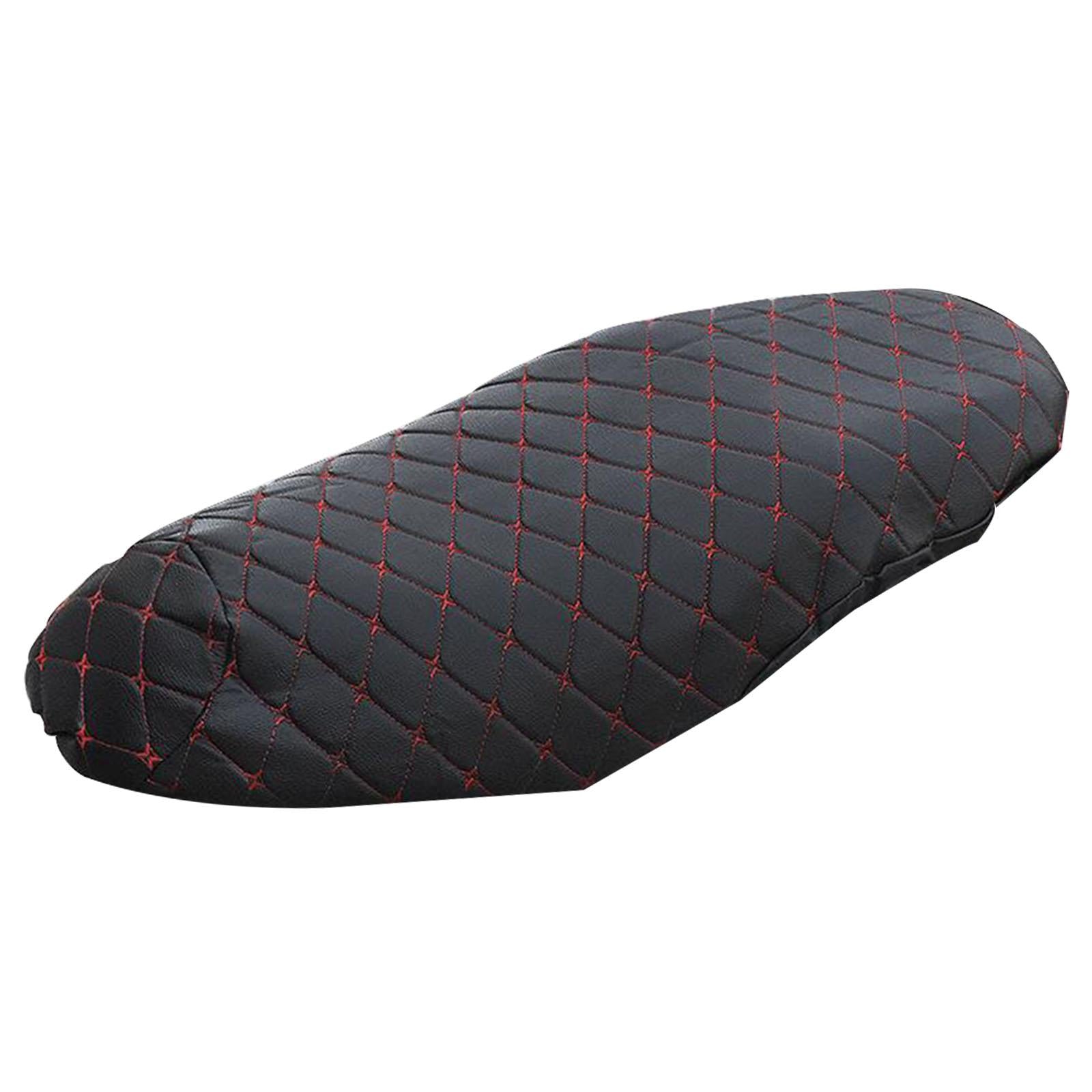 Bending Beam Motorcycle Seat Cover Accessories Comfortable Anti Slip Cushion Black