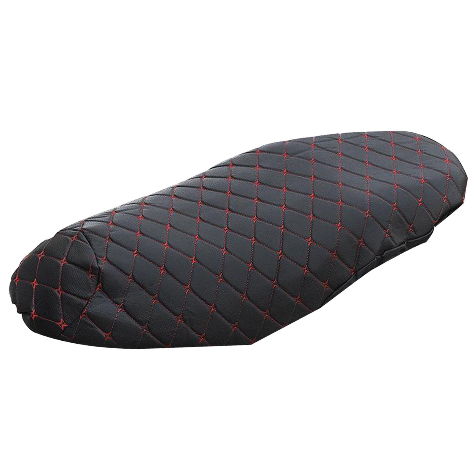 Bending Beam Motorcycle Seat Cover Accessories Comfortable Anti Slip Cushion Black