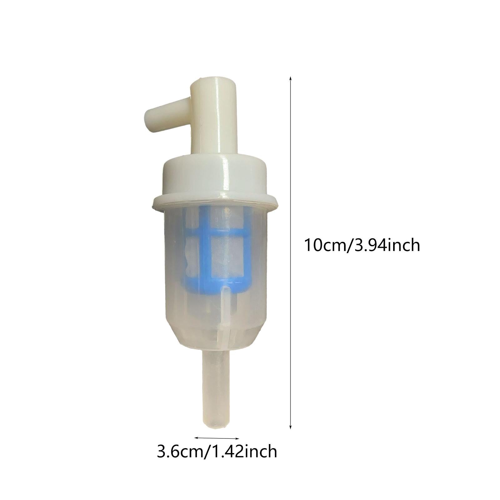 Motorcycle Fuels Filter Cup Good Filtering Effect Vehicle Spare Parts Generic white