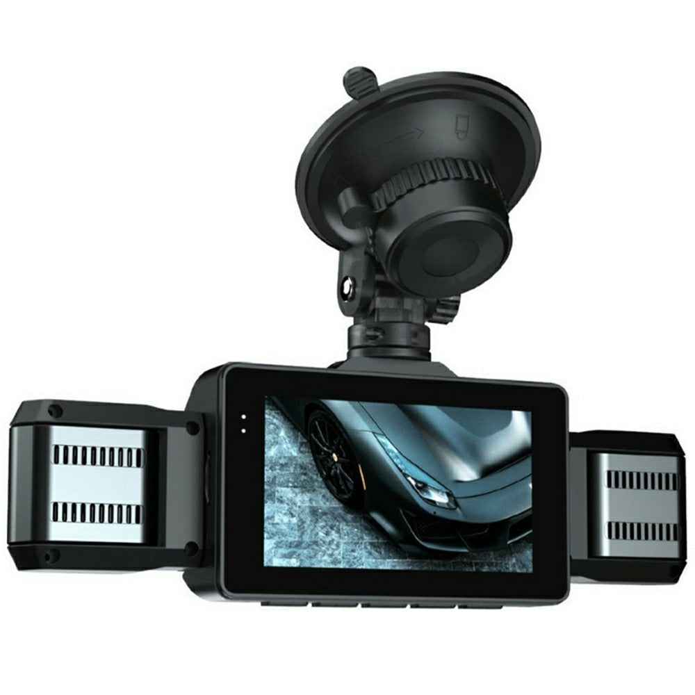9728D 1080P WiFi Dash Cam HD 4 Channel Cameras with Night Vision Loop Recording