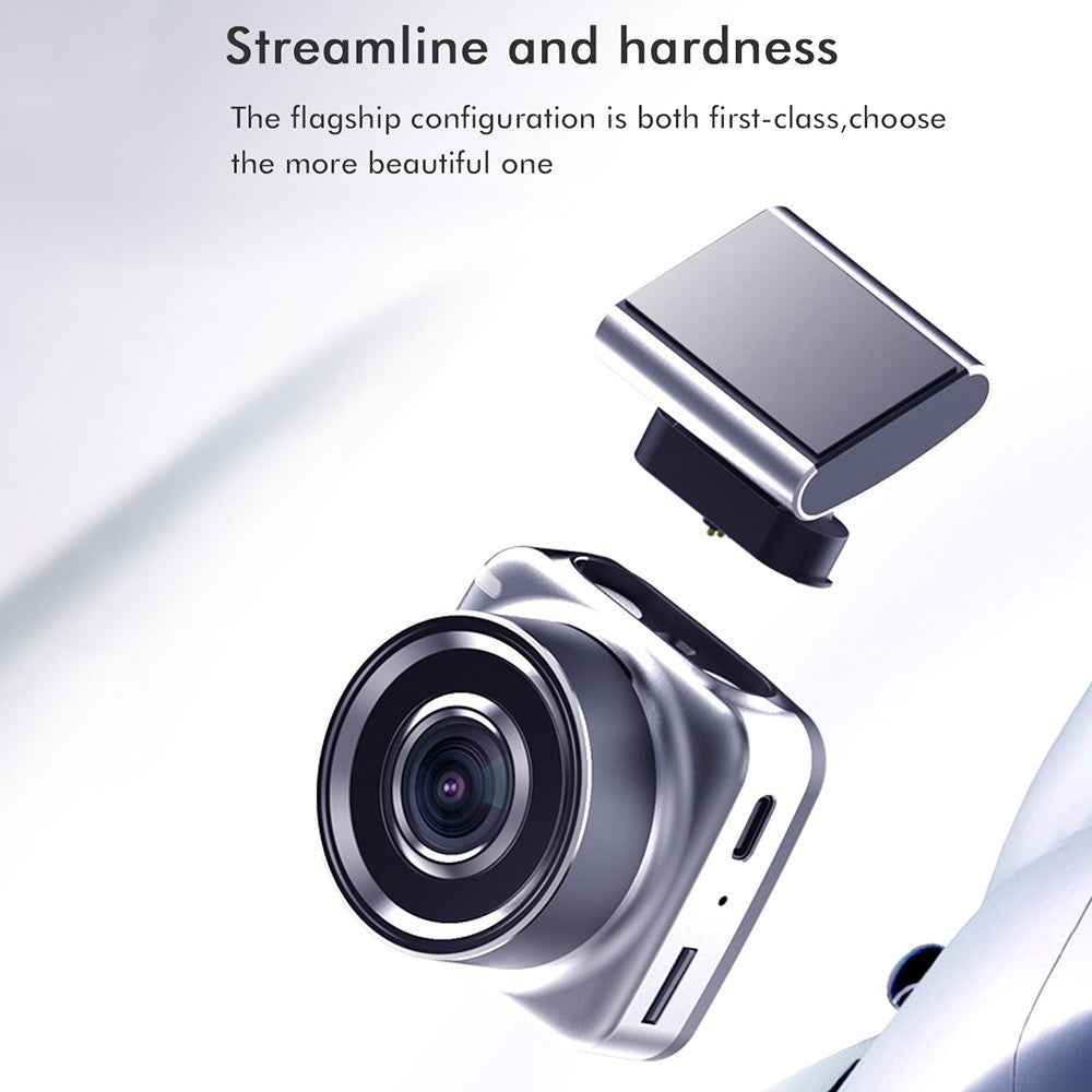 ANYTEK Q2M 2.0-inch HD 2K Car DVR Parking Monitoring Night Vision Front Rear Dual Camera Driving Recorder Dash Cam