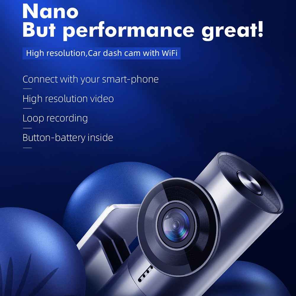 ANYTEK Q1 Dash Cam Car DVR HD 1080P Mini Parking Monitor WiFi Connect Driving Camera Recorder