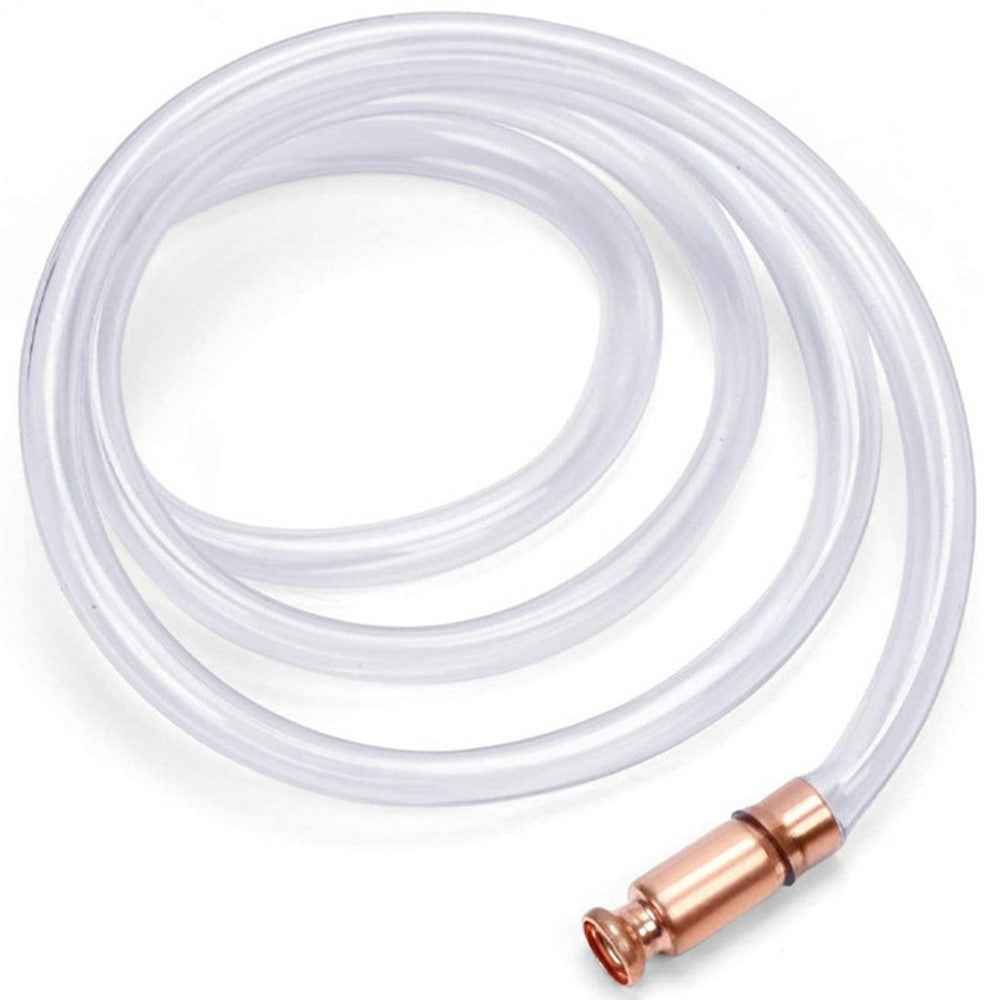 1.8m Siphon Hose Multipurpose Self Priming Pump Fuel Transfer Pump Shaker Siphon for Gasoline Fuel Water
