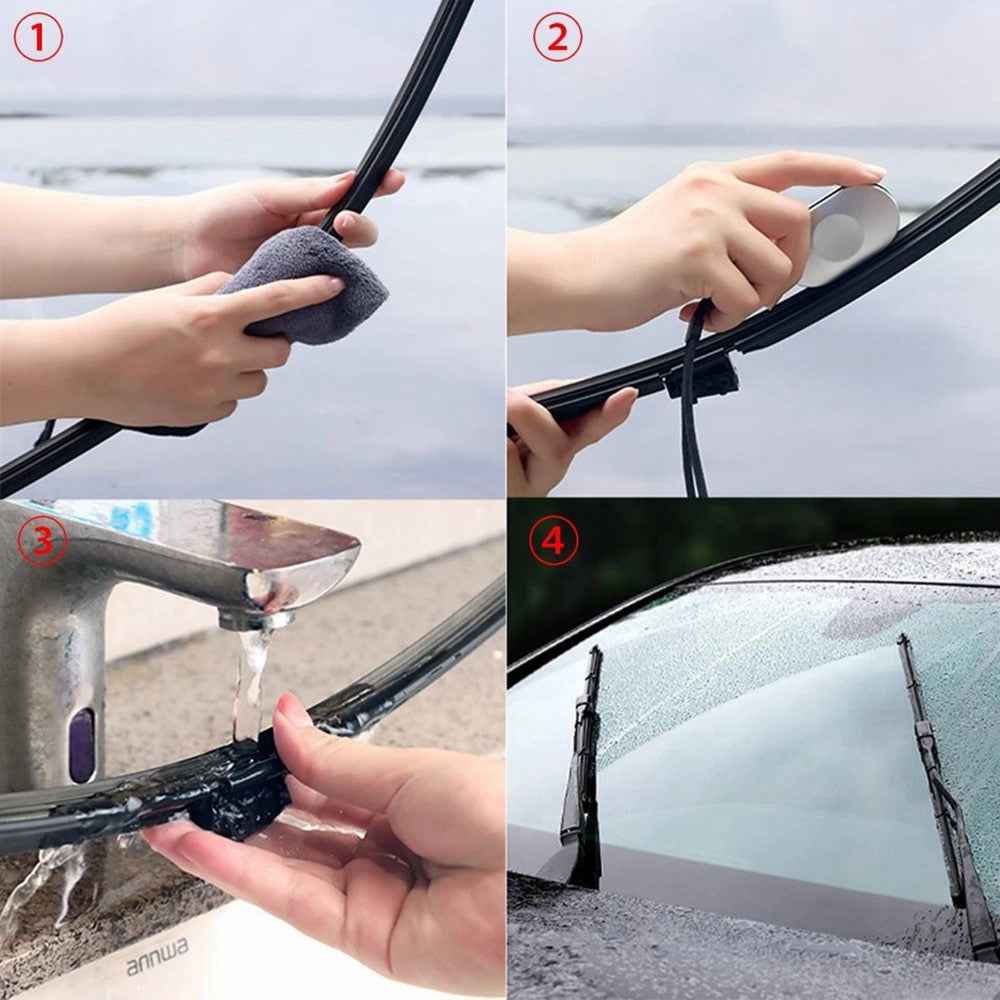 Universal Car Windshield Wiper Refurbish Restorer Repair Tool Portable Wiper Sharpener