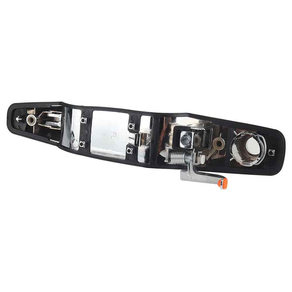 A5050-01 Electroplated Front Driver Left Side Exterior Door Handle Compatible with ESCALADE 2007-2014, SILVERADO 1500 2007-2013 (OE: 22738721)