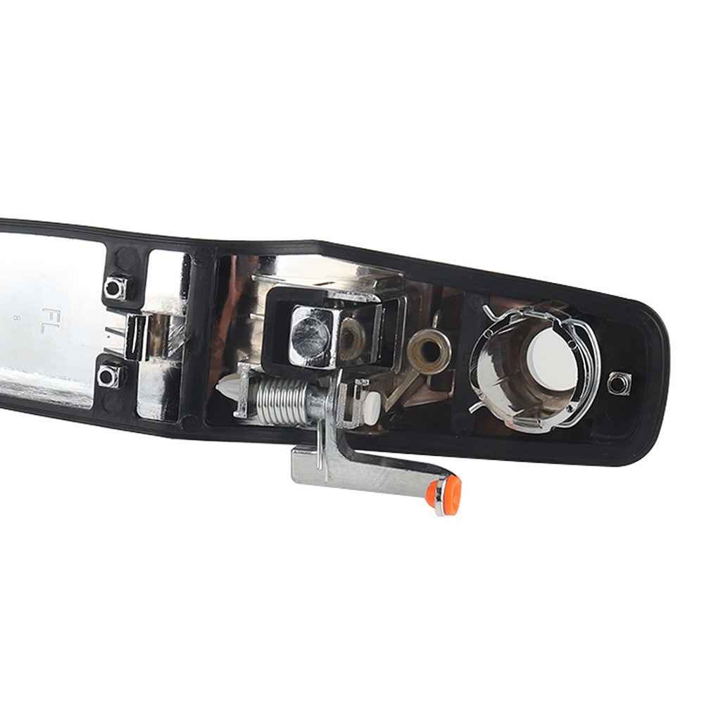 A5050-01 Electroplated Front Driver Left Side Exterior Door Handle Compatible with ESCALADE 2007-2014, SILVERADO 1500 2007-2013 (OE: 22738721)