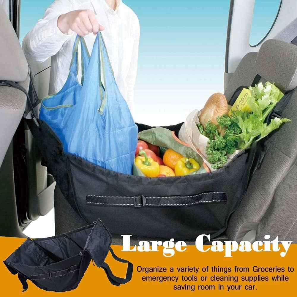Waterproof Oxford Fabric Car Backseat Hanging Storage Pouch Multipurpose Organizer Bag