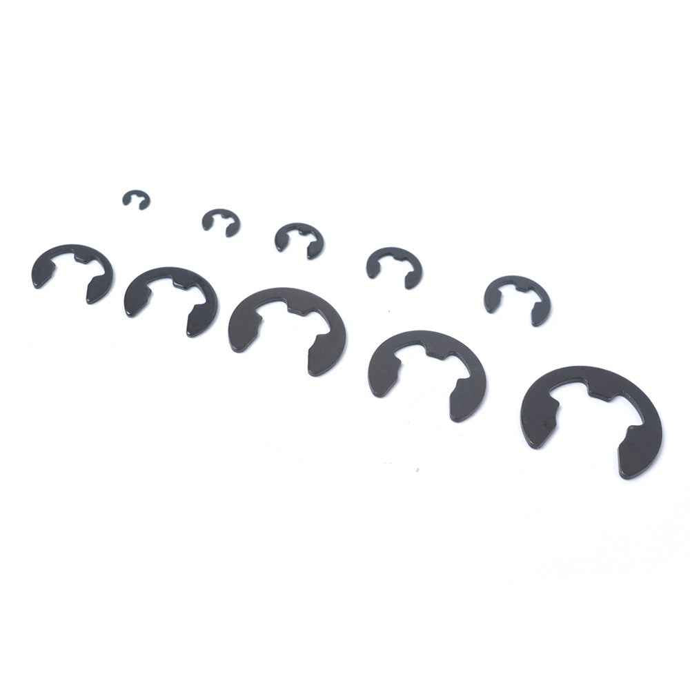 160Pcs 2mm-25mm Retaining Rings Car Truck Assorted E-Clip Snap Rings Kit
