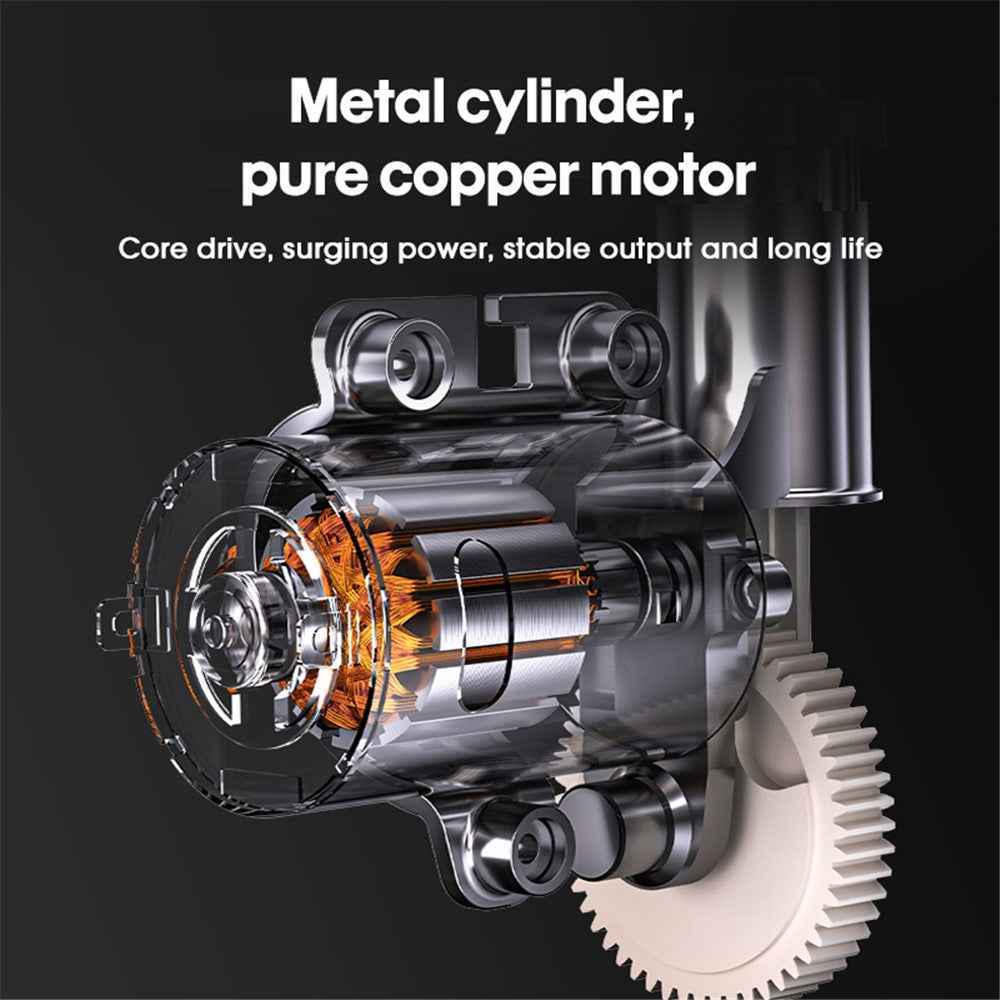 CARSUN C3011 Car Air Compressor 12V Portable Electric Car Tire Inflator Pump with Tyre Pressure Gauge / LED Light