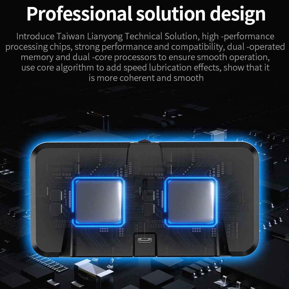 G12 HUD GPS Digital Car Speedometer Windshield Suction Cup Mount Head-Up Display - Blue+White