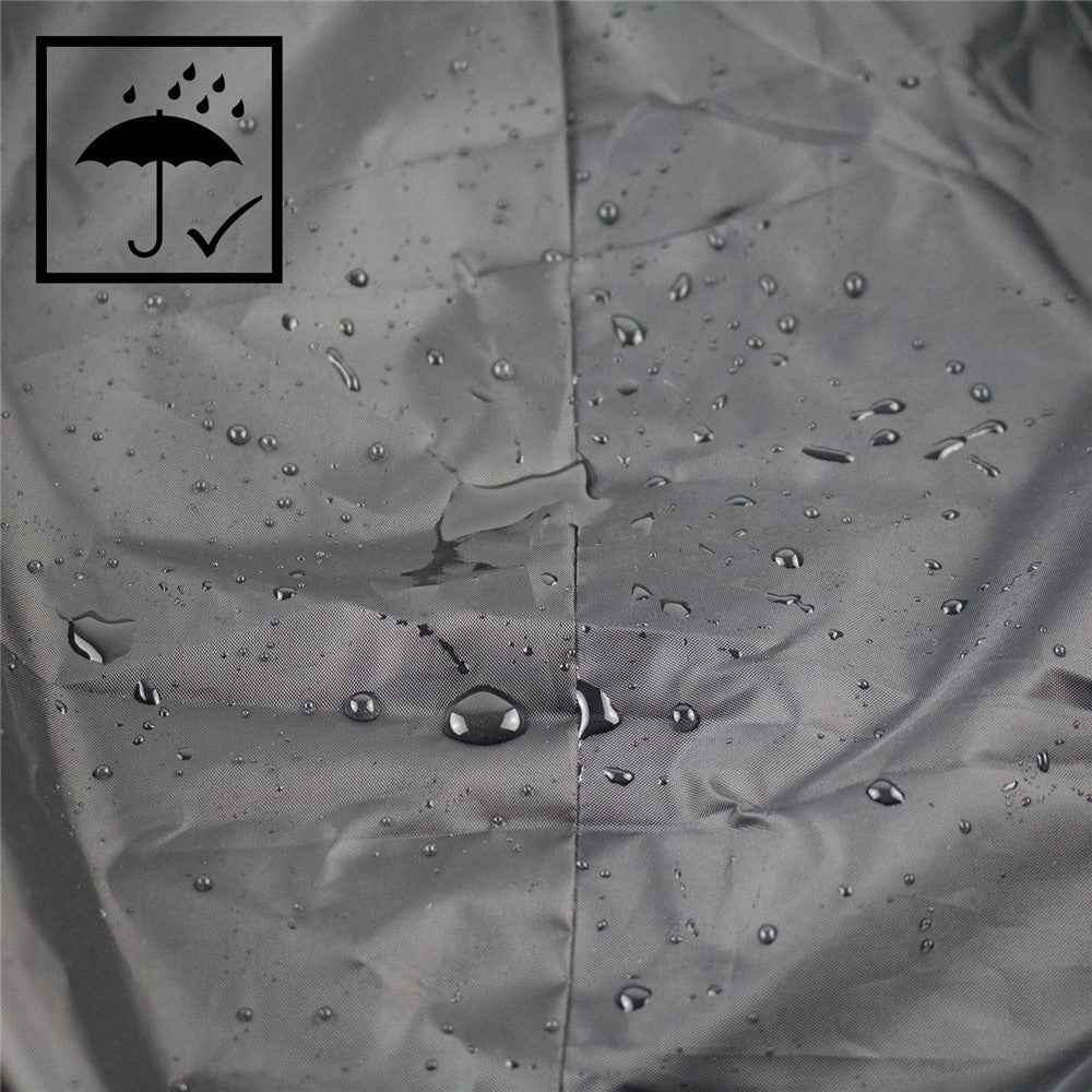 210D Oxford Cloth Waterproof Motorcycle Cover Outdoor Anti-UV Motorbike Cover, Size XL: 230x95x125cm