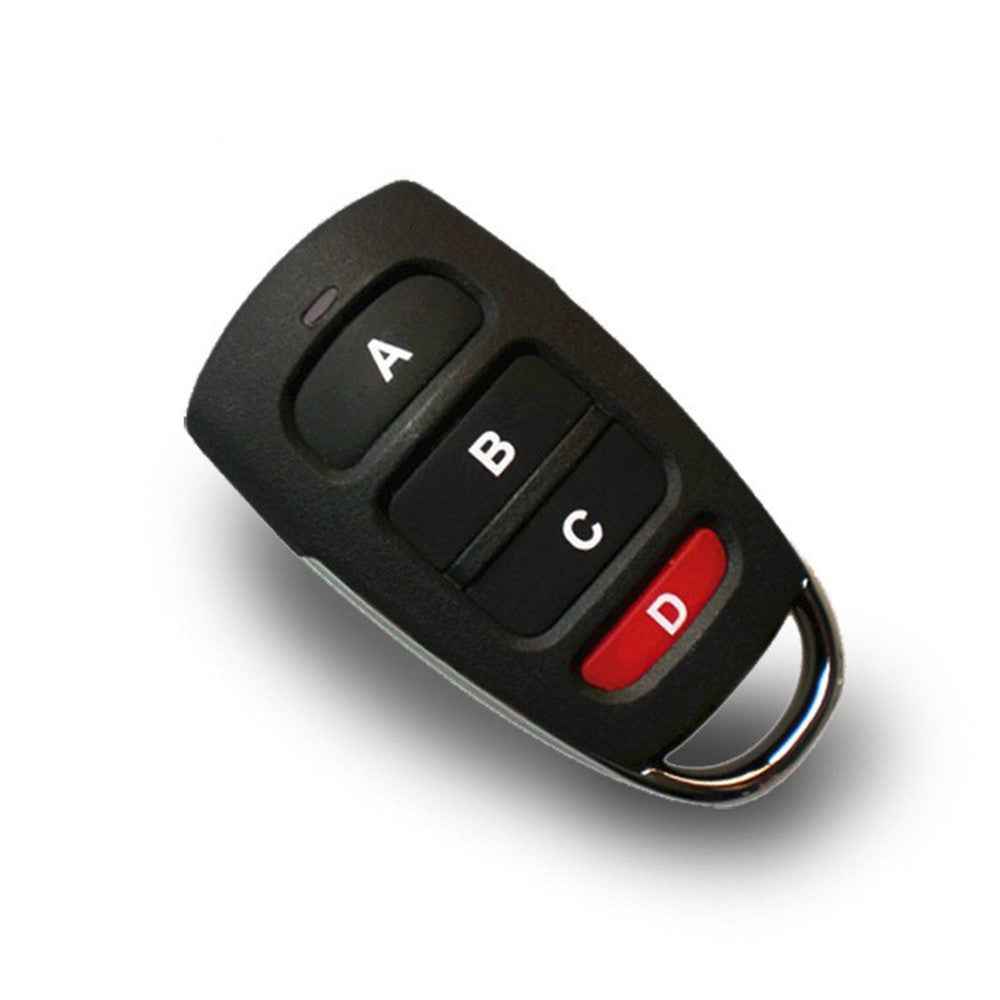 433MHZ Wireless Remote Control 4 Channel Garage Gate Door Opener Clone Cloning Code Car Key Duplicator