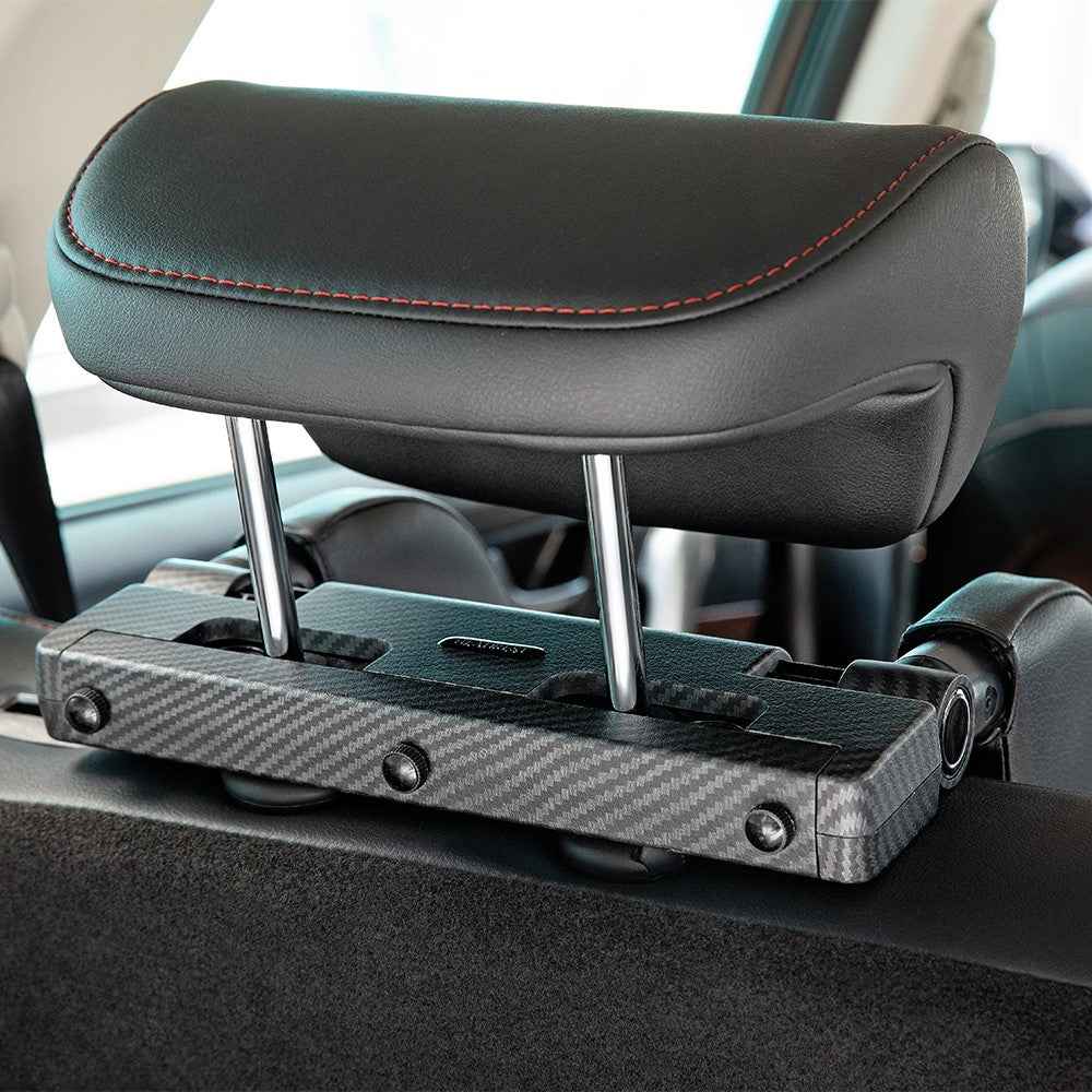 A03 Car Headrest Seat Backrest Neck Guard Travel Side Sleeper U-Shaped Sleeping Aid Car Back Seat Cushion - Black