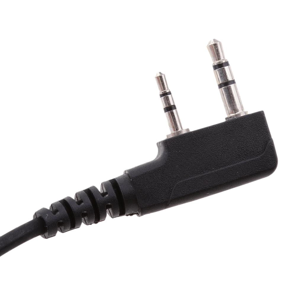 Dual PTT Headset Earphone with Mic for Walkie Talkie Baofeng UV82 UV82L