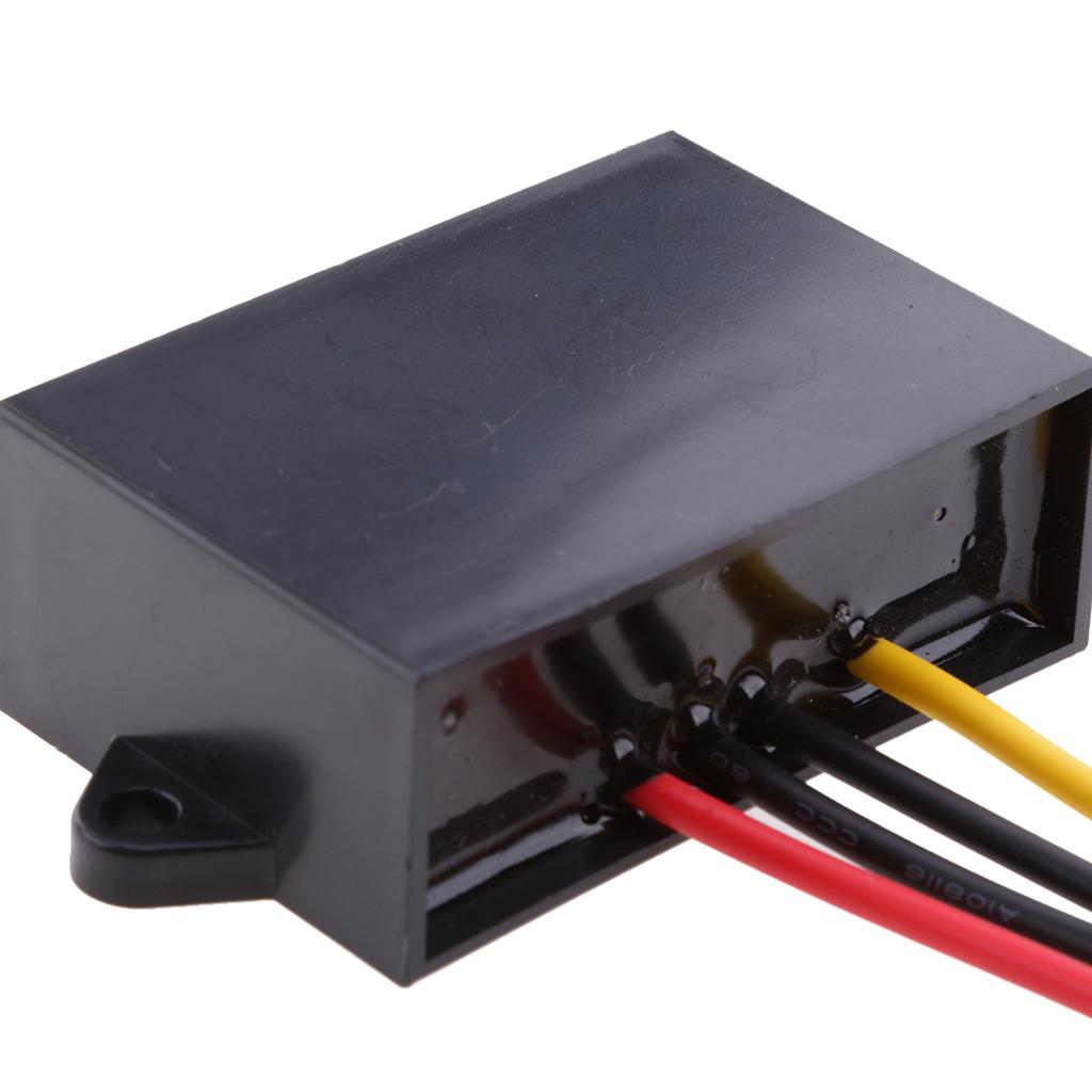 DC Volt Converter 8-36V 12V/24V Step Down to 5V 10A/50W Car LED Power Supply Waterproof