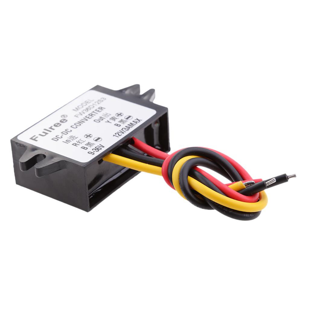 DC12V/24V to DC 12V 3A Buck Voltage Regulator Module Converter