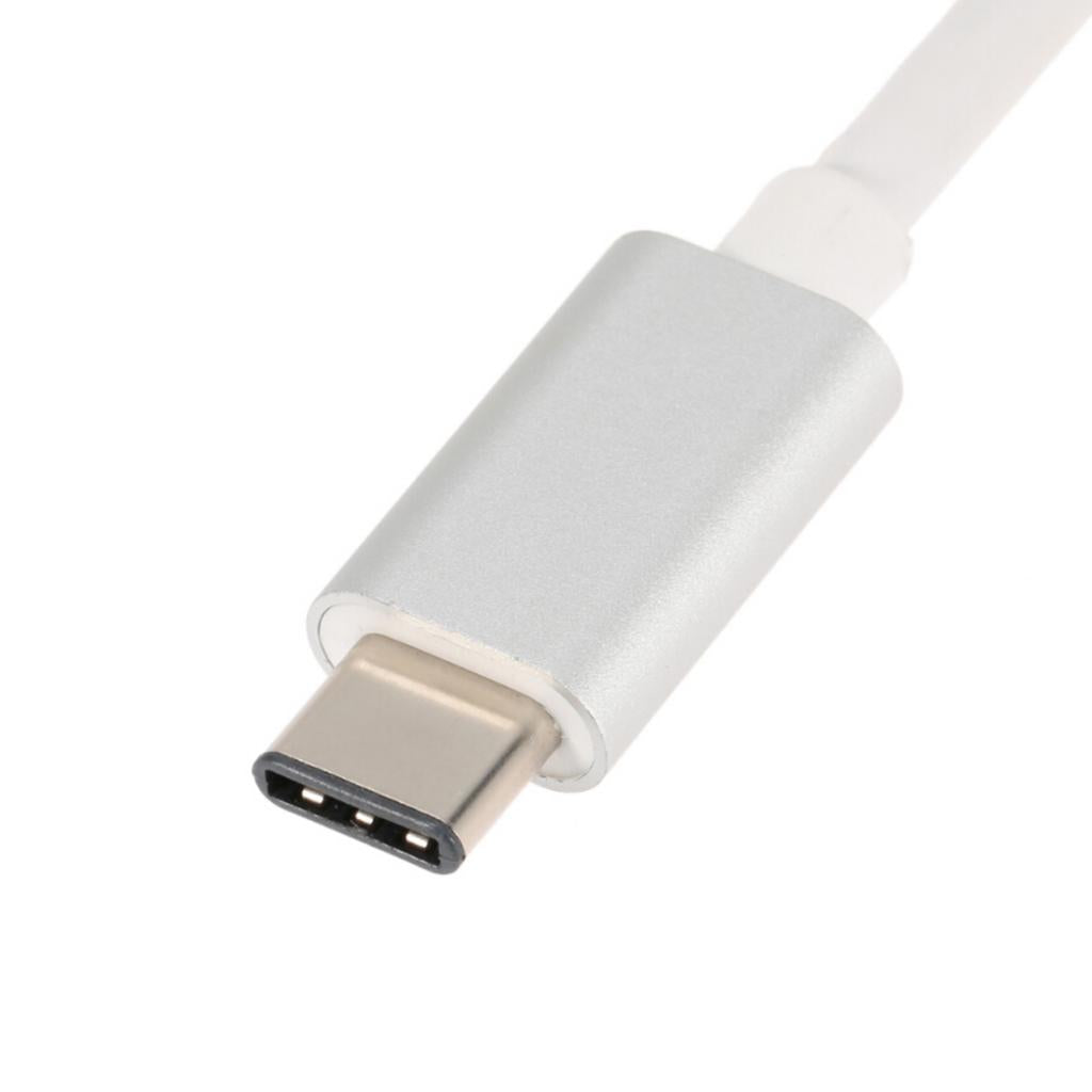USB C Type C Mini Display Port DP Adapter Support 4K Male to Female silver
