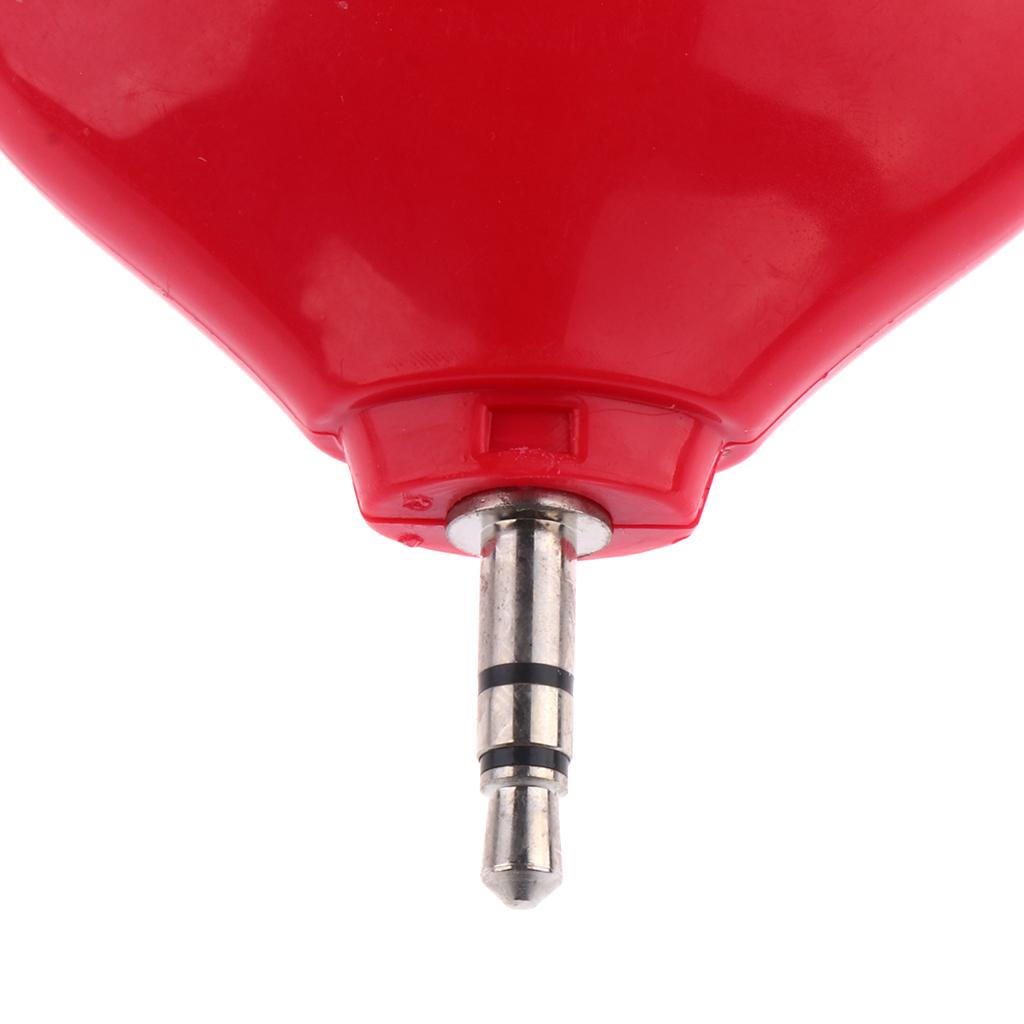 3.5mm Audio Stereo Y Splitter Cable Cute Heart Shape
