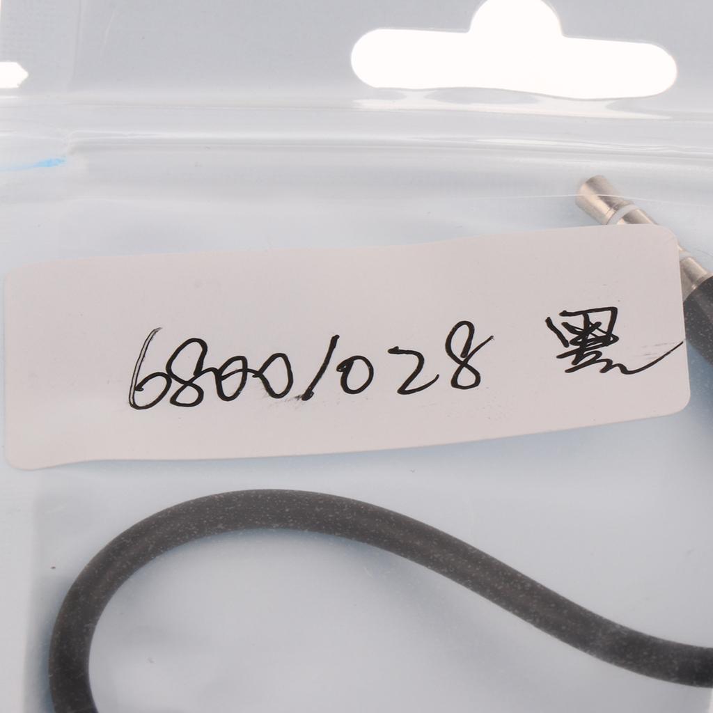 3.5mm Male to 2 Port 3.5mm Female Audio Splitter Adapter for Earphone black