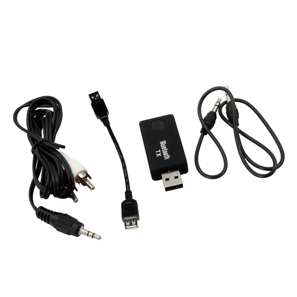 3.5mm Audio Adapter USB Transmitter for Headphone Speaker
