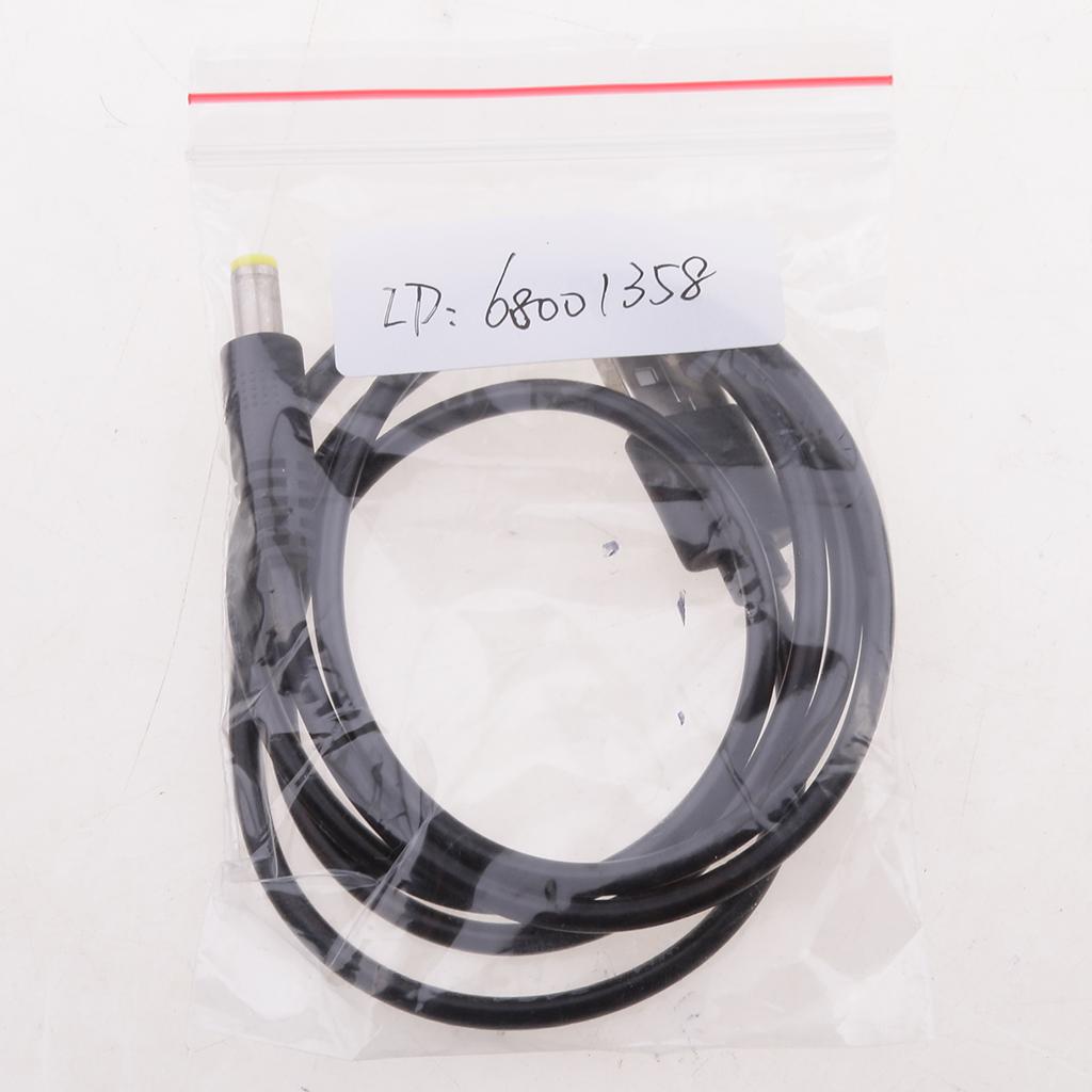 3xUSB to DC Power Cable USB A to Male DC 2.1mmx5.5mm Power Charging Cable