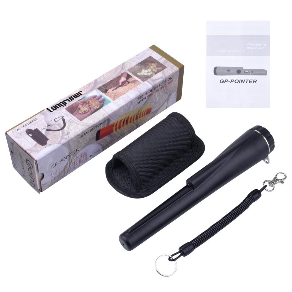 Automatic GP Pointer Metal Detector Waterproof black