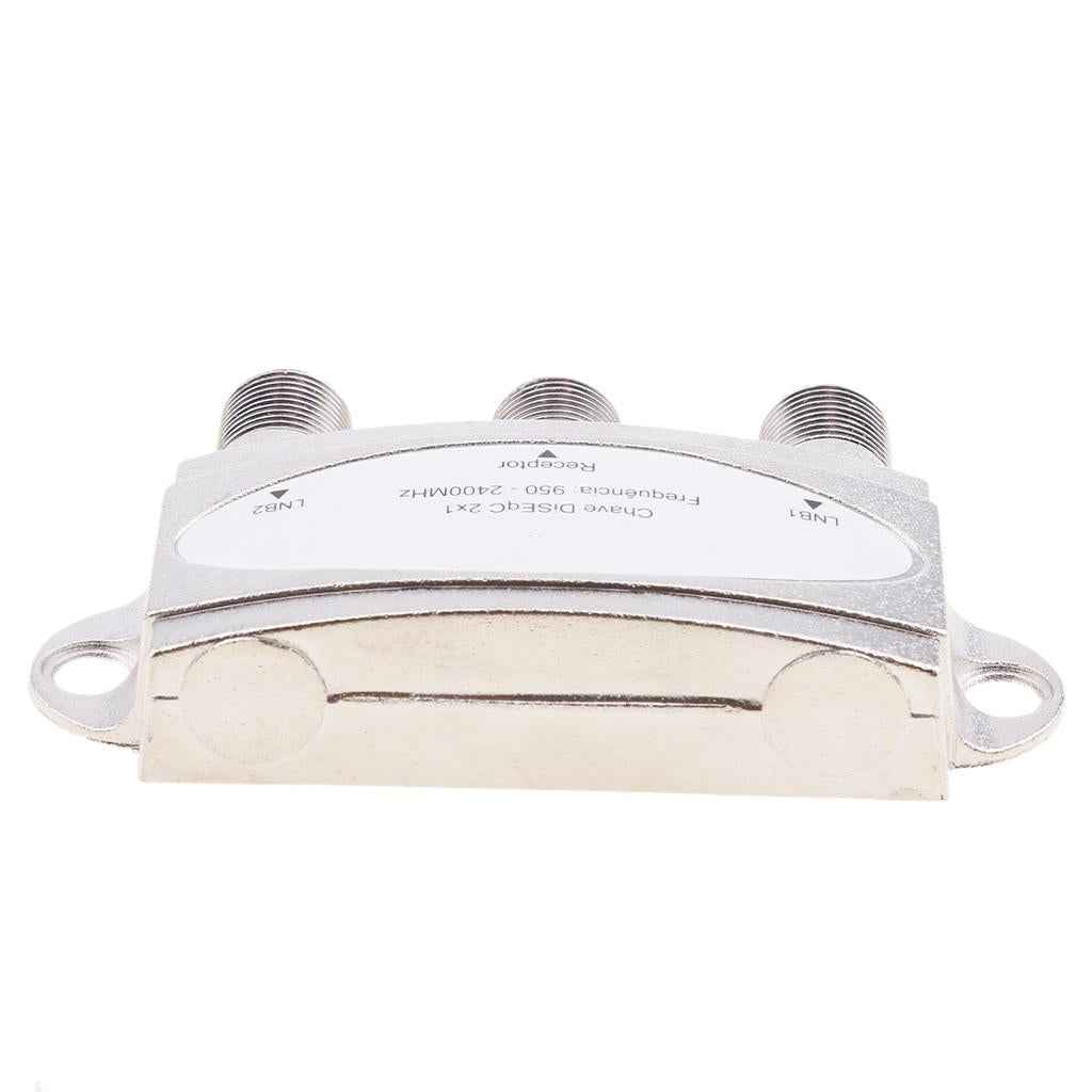 FTA Switch 2X1 DiSEqC Satellite Dish for FTA Receiver 2 in 1 Multi LNB LNBF