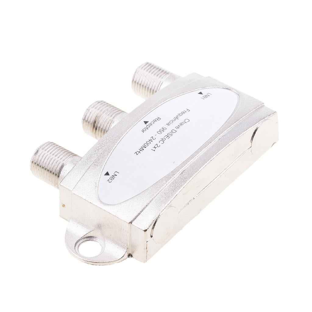 FTA Switch 2X1 DiSEqC Satellite Dish for FTA Receiver 2 in 1 Multi LNB LNBF