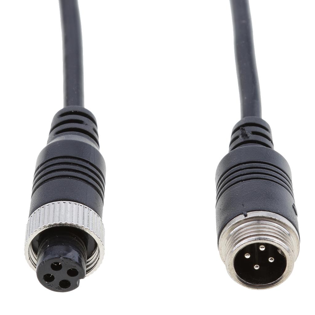 4pin Aviation Video Extension Cable for Car Rear Vehicle Backup Camera 10m