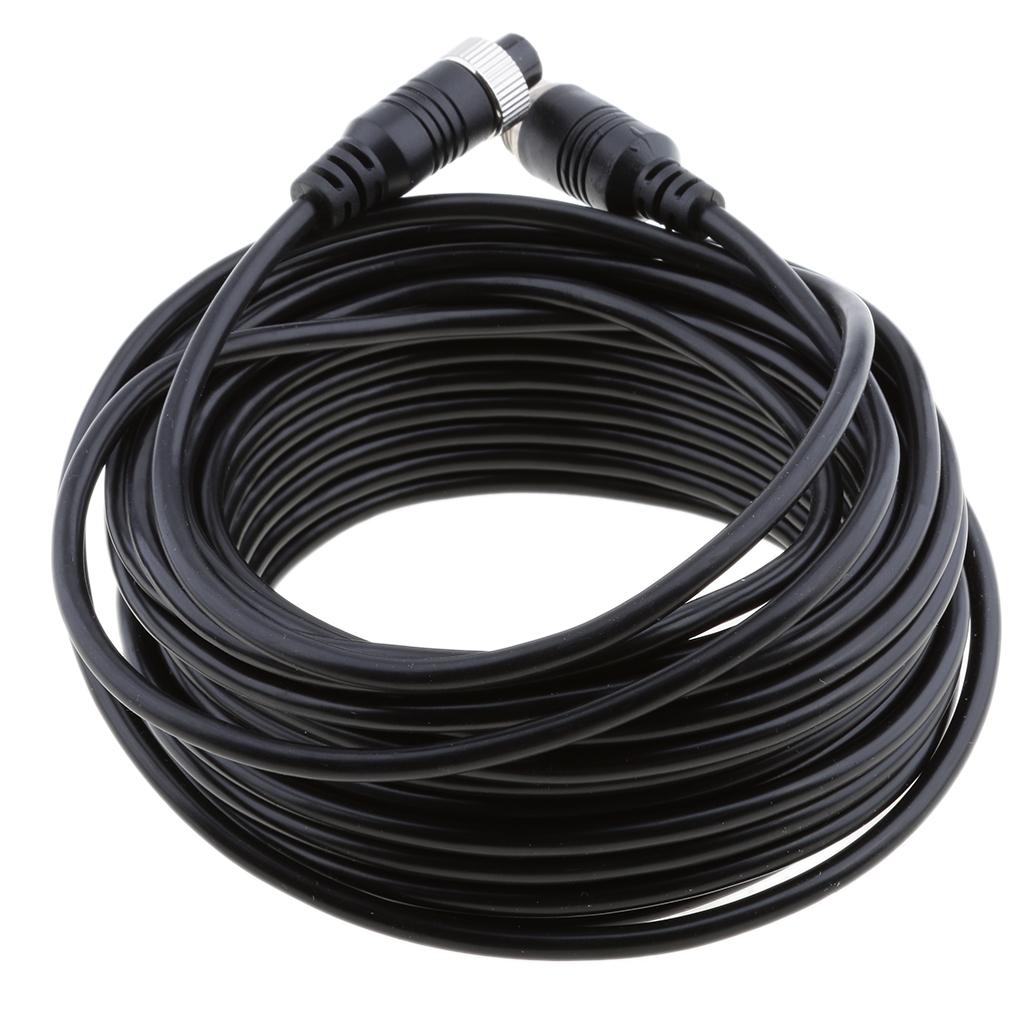 4pin Aviation Video Extension Cable for Car Rear Vehicle Backup Camera 10m