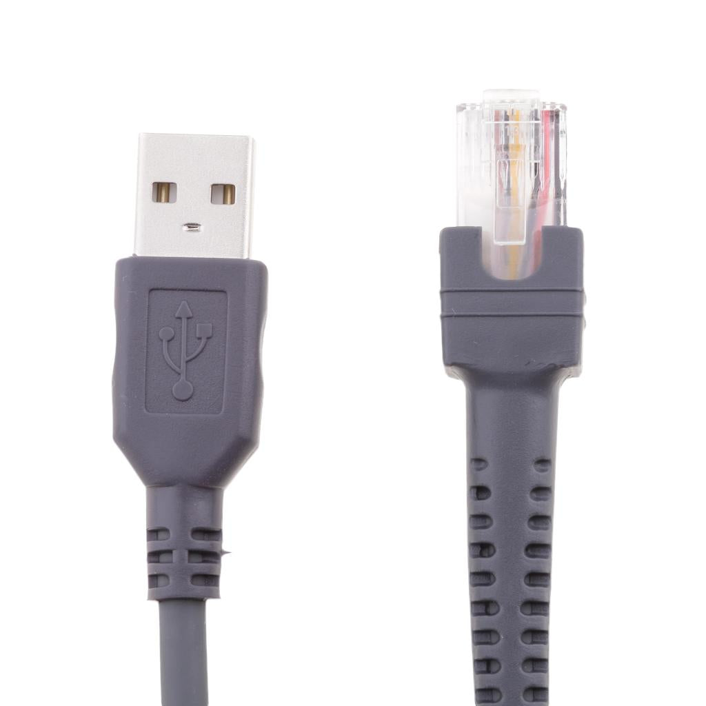 USB Cable for Barcode Scanner LS2208 3408 4278 7808 M2007 Motorola Symbol