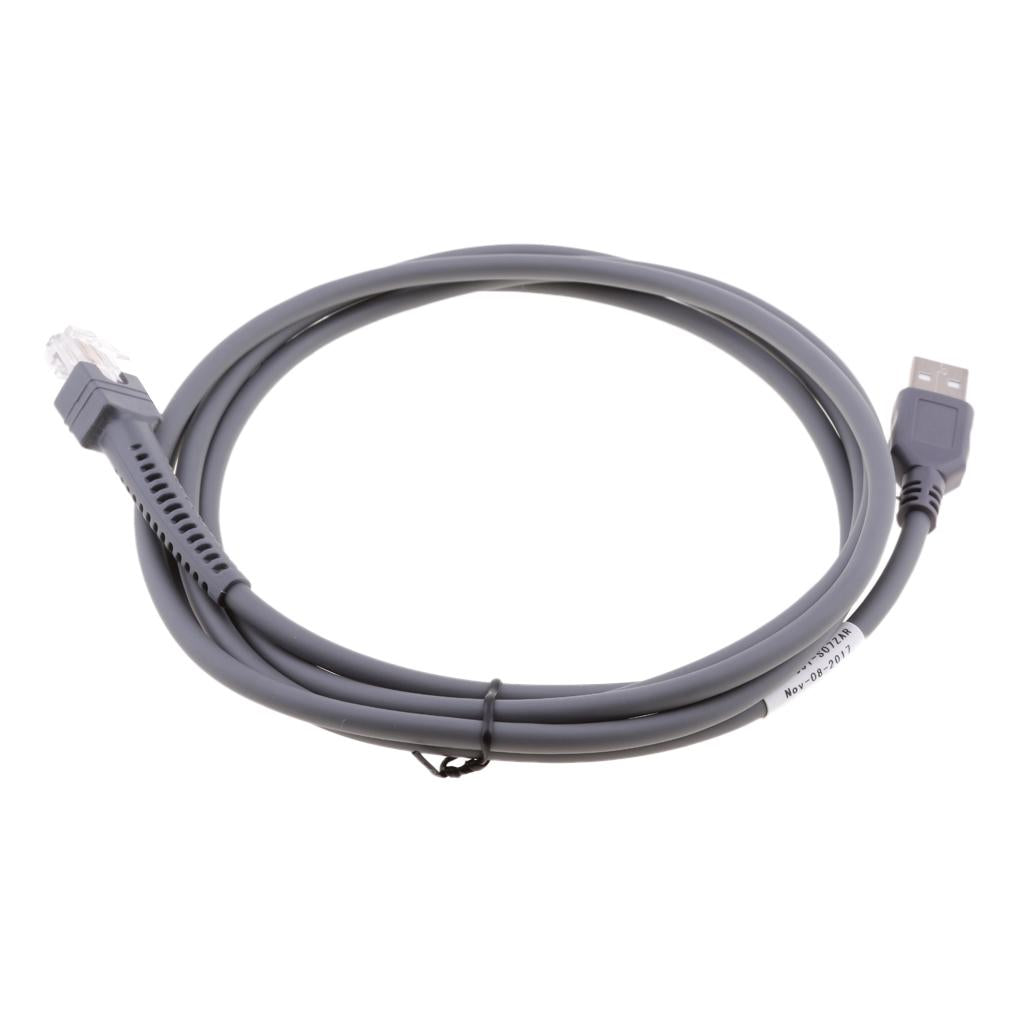 USB Cable for Barcode Scanner LS2208 3408 4278 7808 M2007 Motorola Symbol