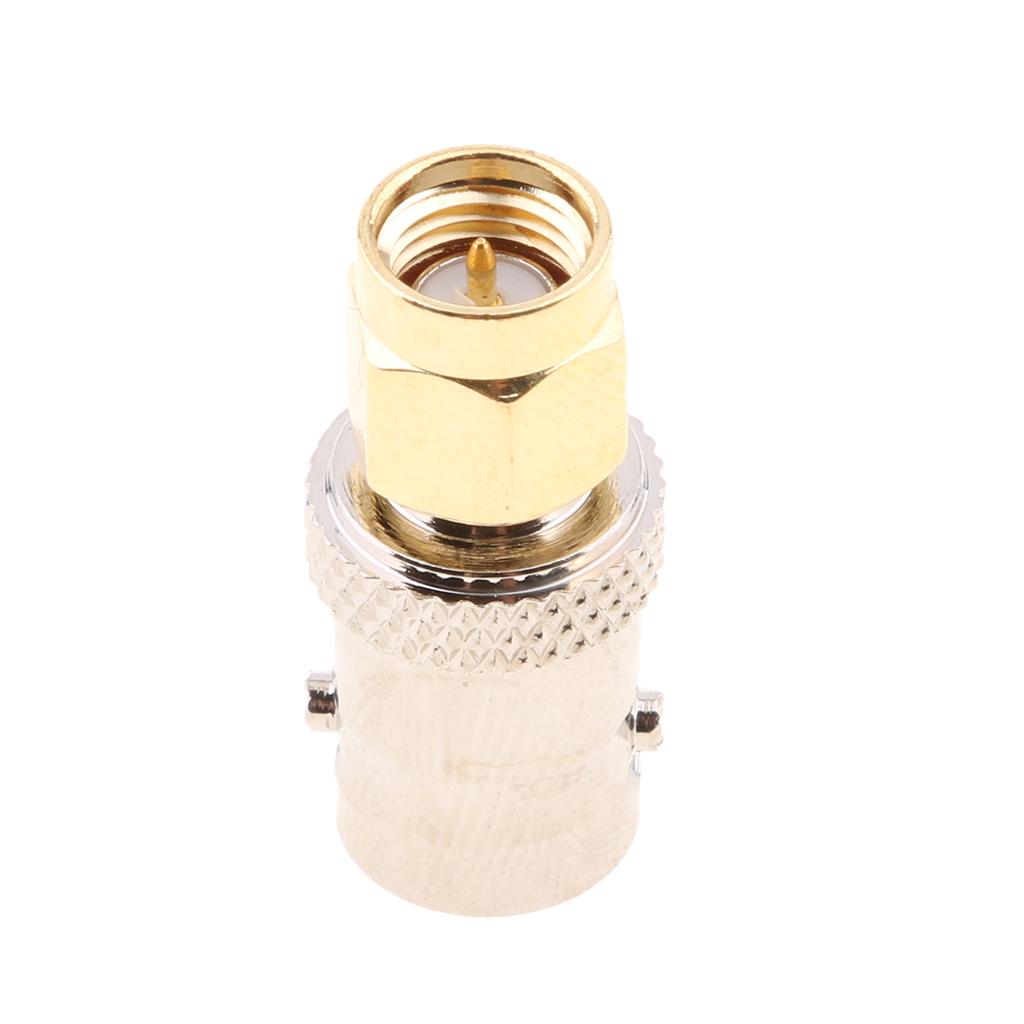 SMA Male to BNC Female Plug RF Connetor Adapter