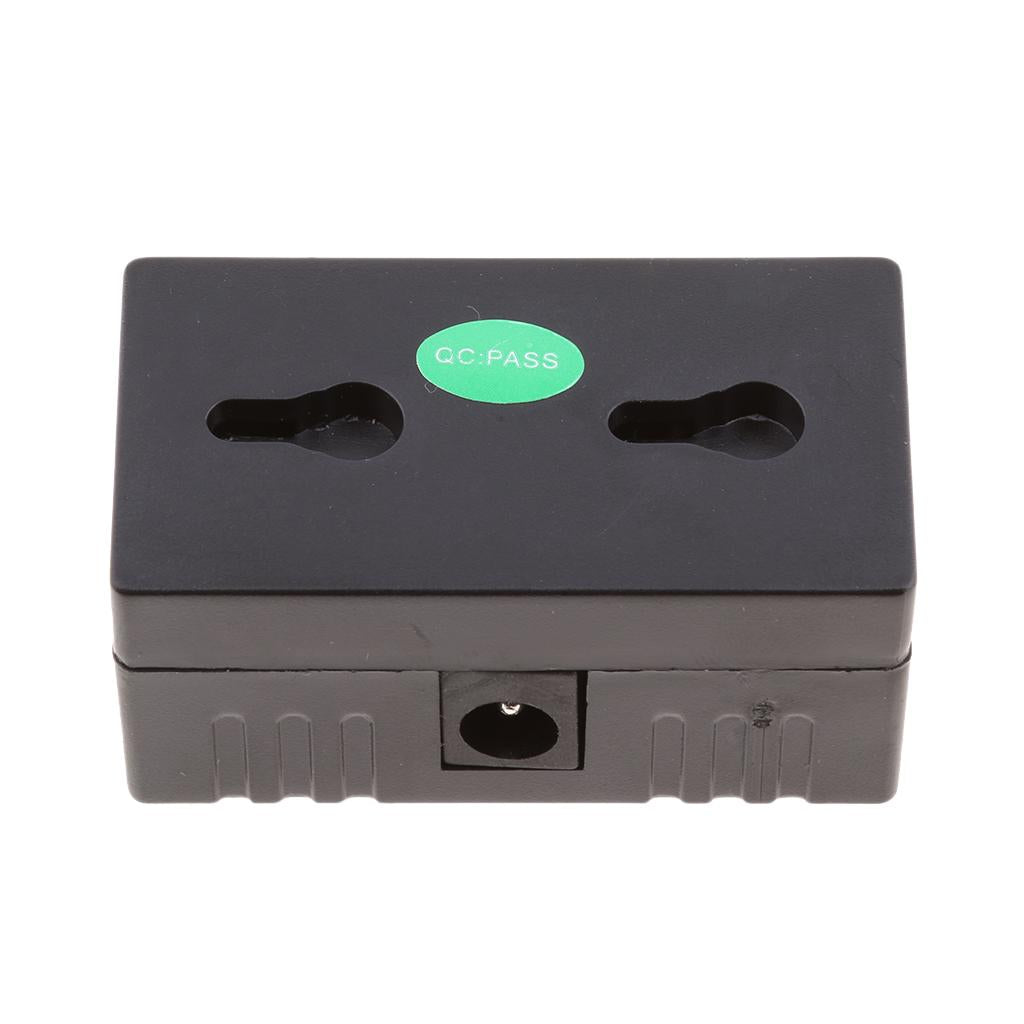 5x5V~48V POE Power Supply Module POE Injector Adapter black