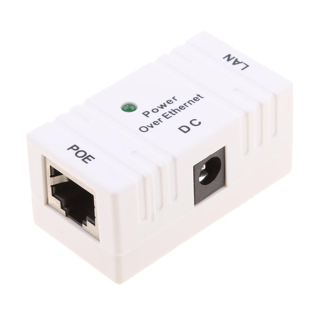 5V~48V POE Power Supply Module POE Injector Adapter white